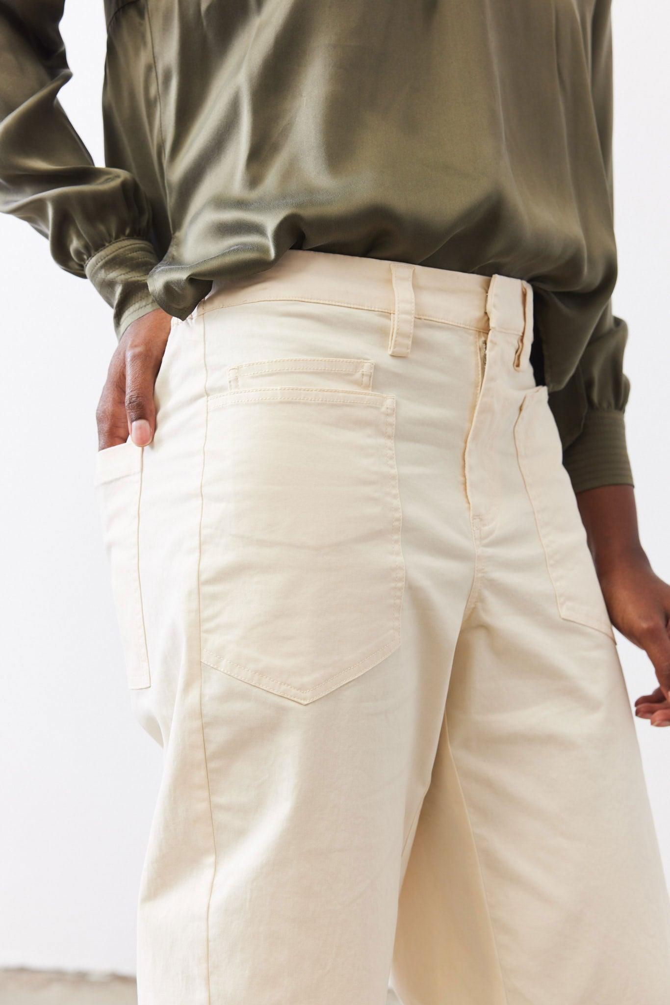The Slouchy Soft Twill Pants Product Image