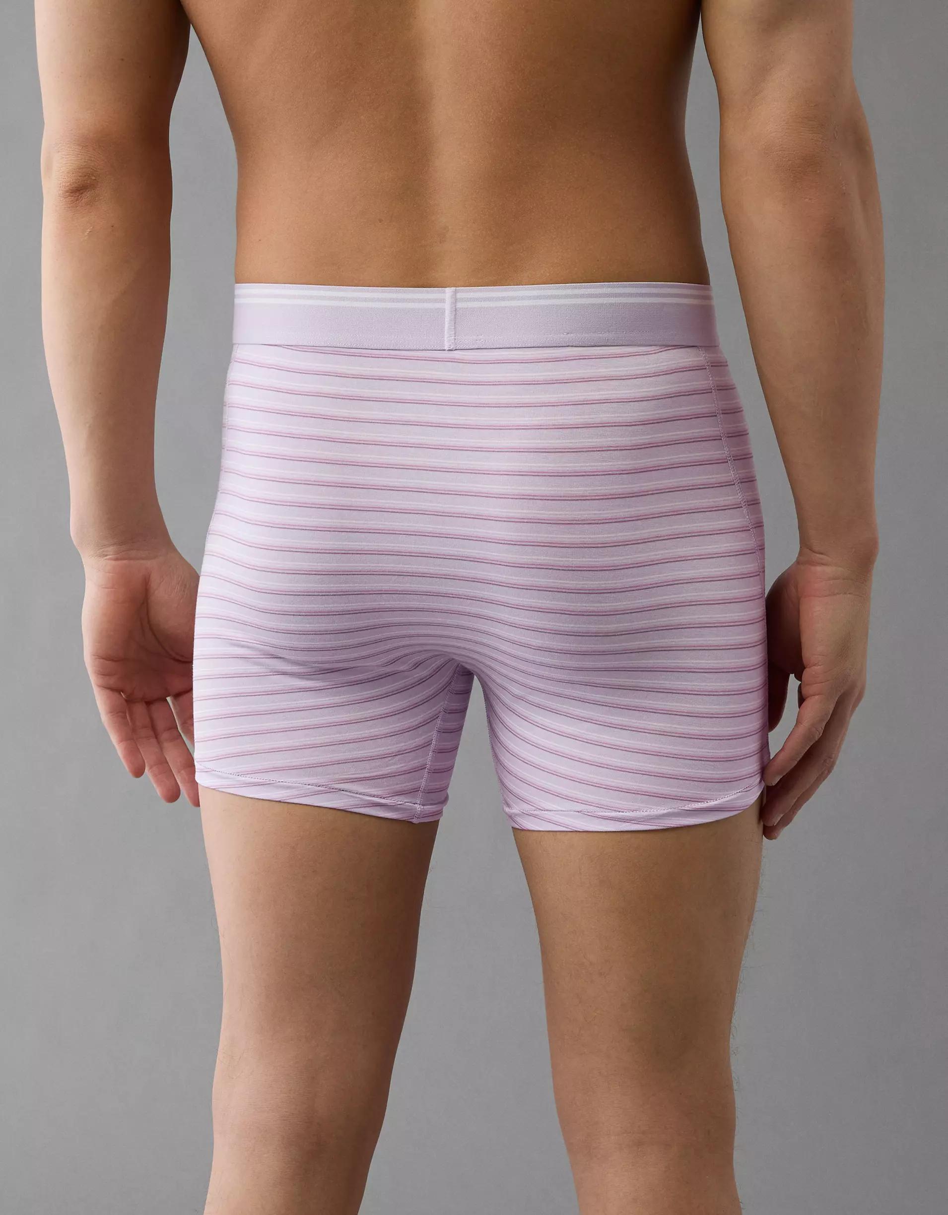 AEO Men's Striped 4.5" Ultra Soft Boxer Brief Product Image