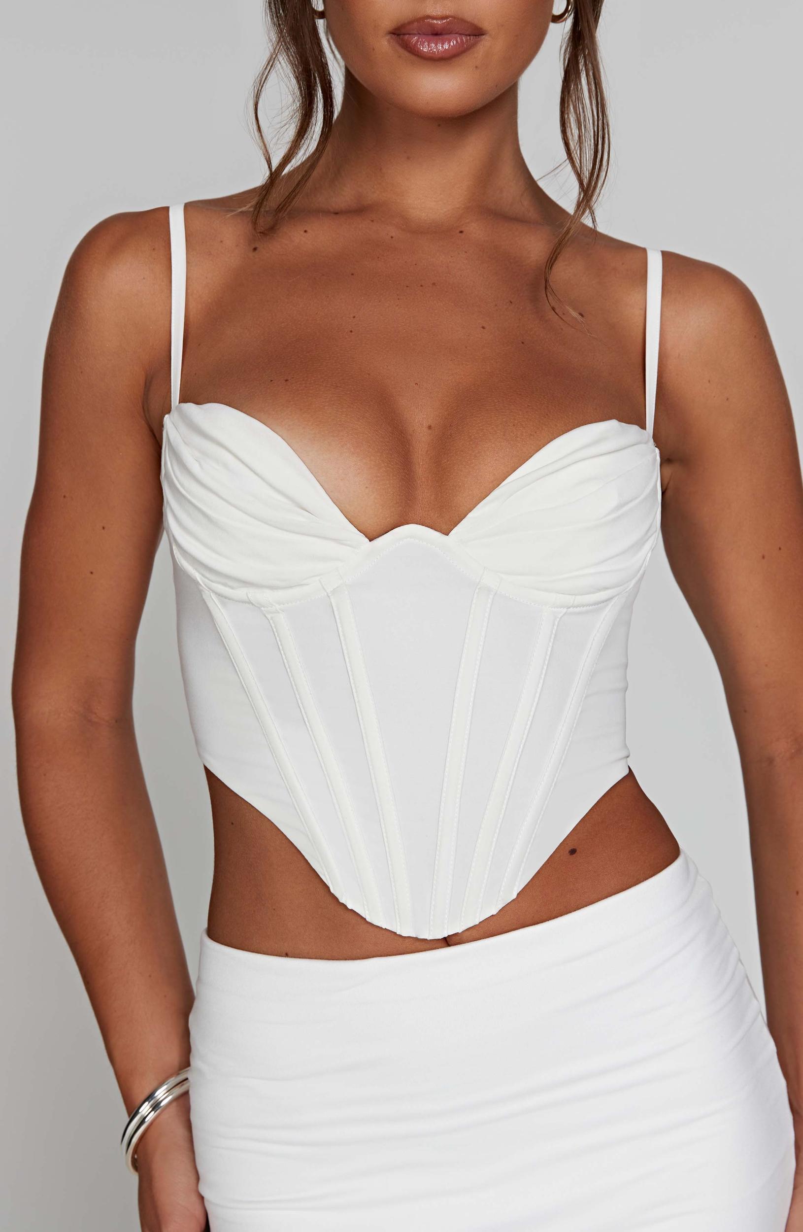 Maddie Corset - White Product Image