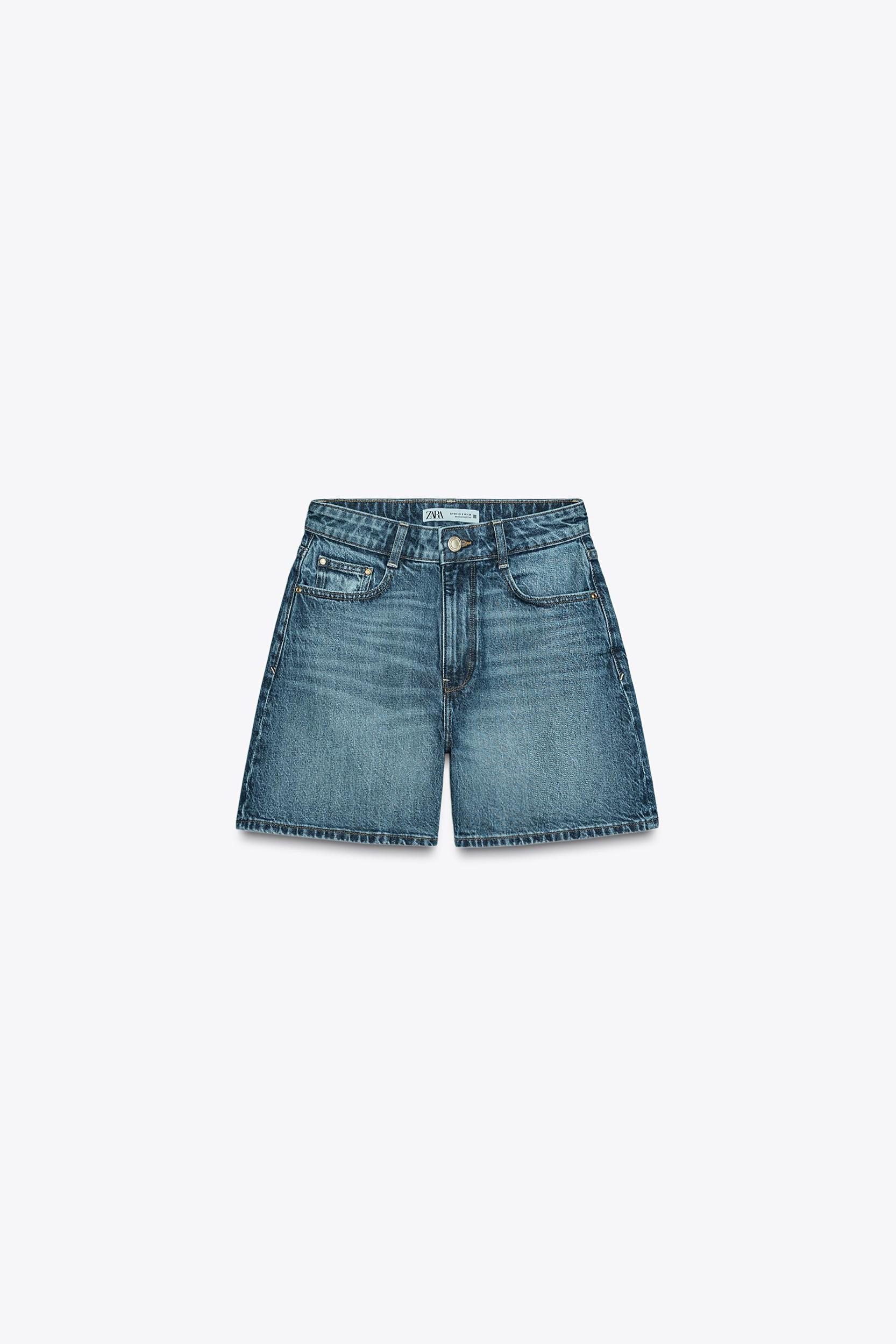Z1975 HIGH-WAISTED MOM FIT SHORTS Product Image