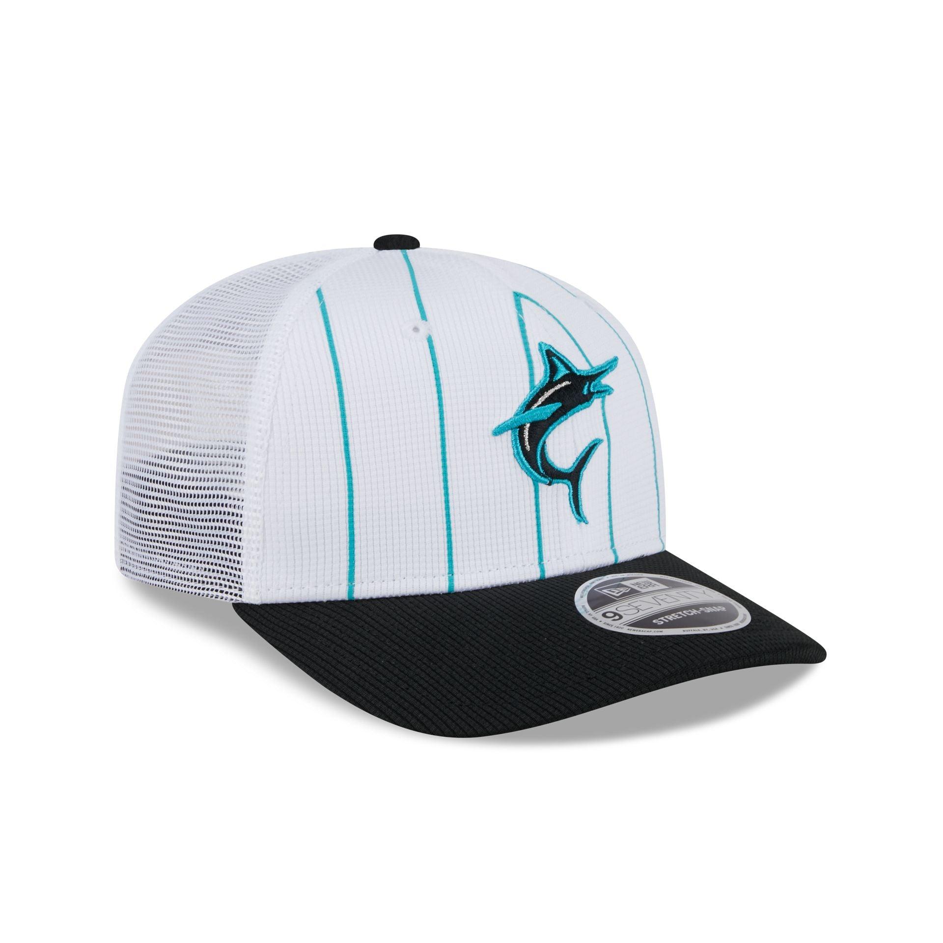Miami Marlins 2025 Batting Practice 9SEVENTY Trucker Hat Male Product Image