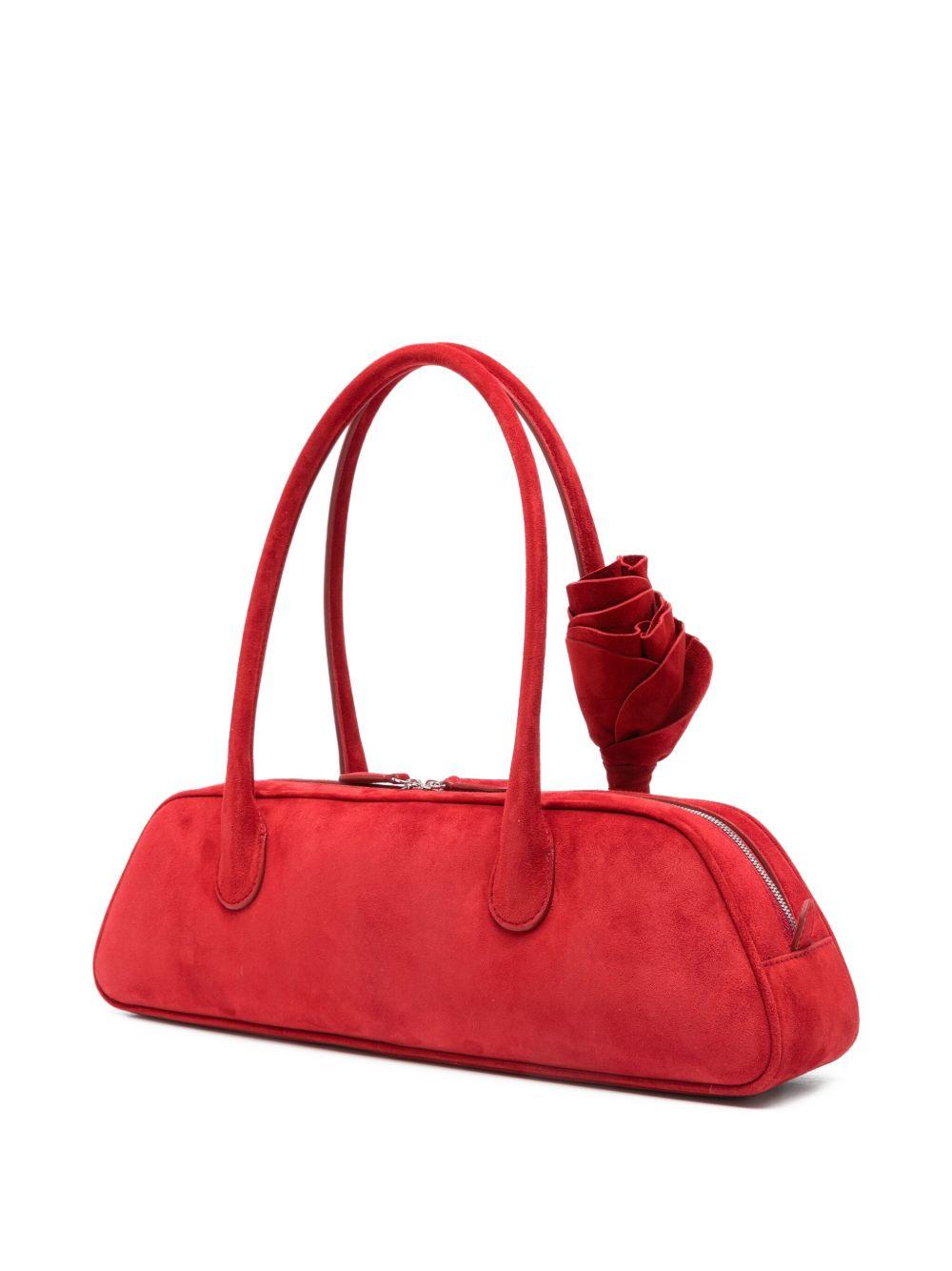 Brigitte Trapeze suede tote bag Product Image