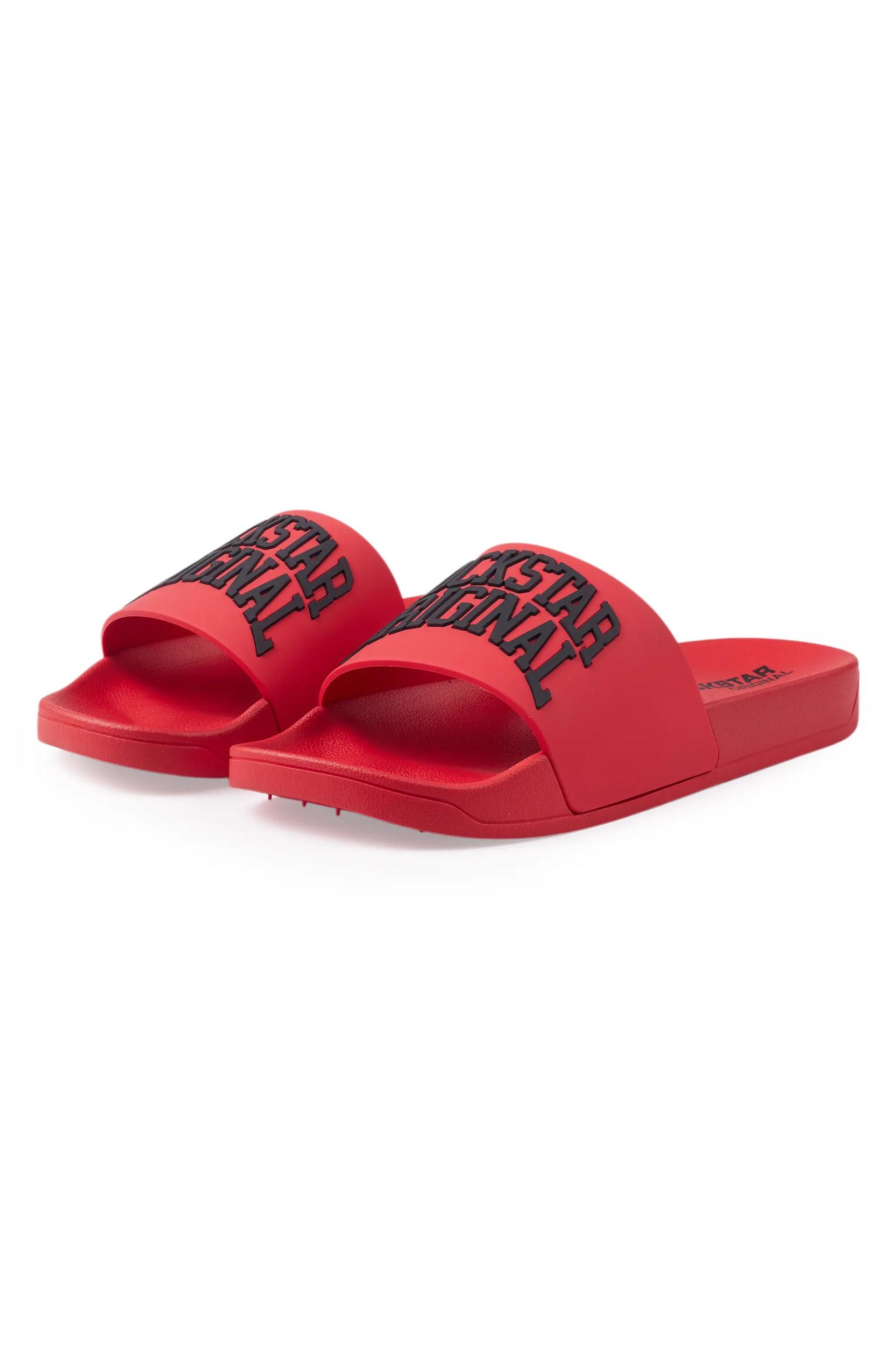 Marjorie Red Slides Female Product Image