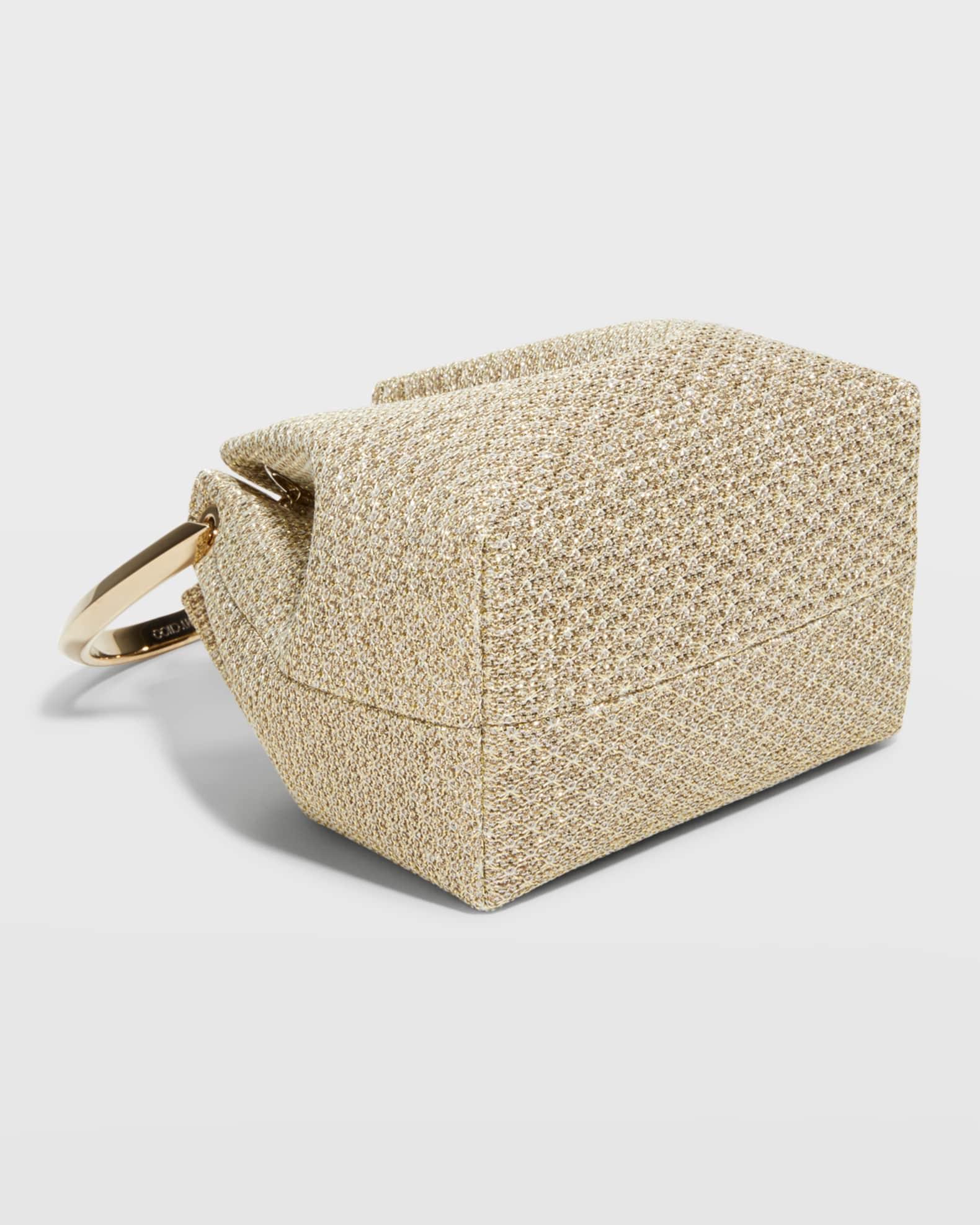 Bon Bon Metallic Top-Handle Bucket Bag Product Image