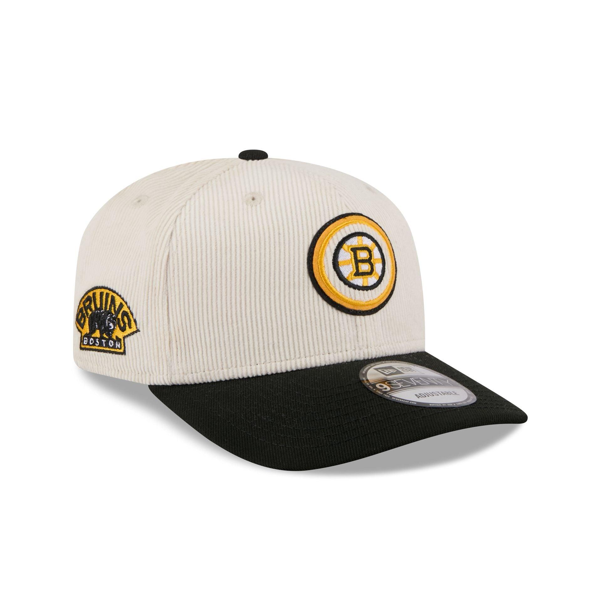 Boston Bruins Loyal Corduroy 9SEVENTY Stretch-Snap Hat Male Product Image