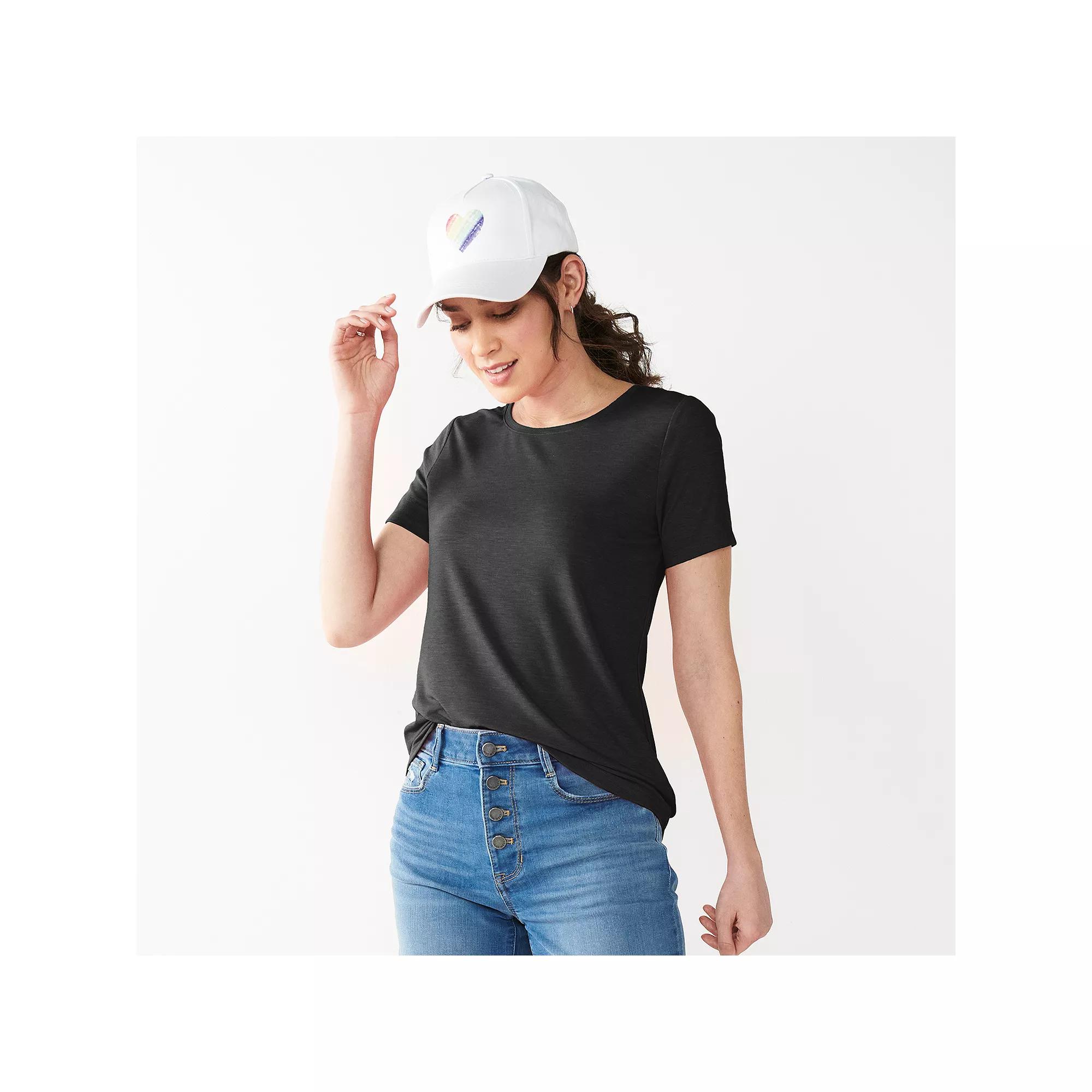 Women's Nine West Essential Crewneck Tee,  Product Image