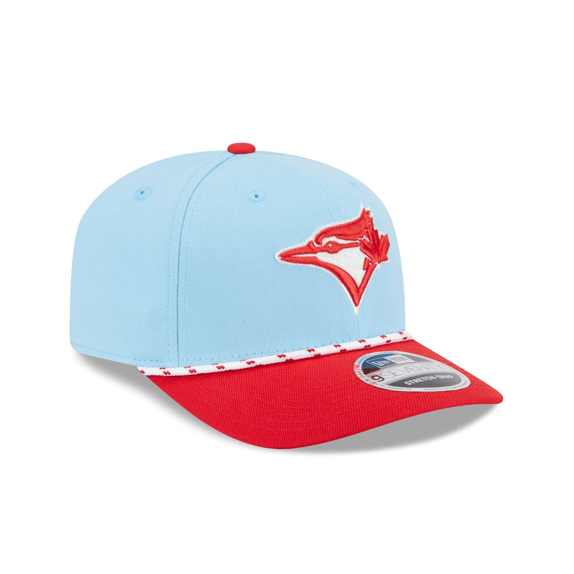 Toronto Blue Jays Independence Day 2025 9SEVENTY Stretch-Snap Hat Male Product Image