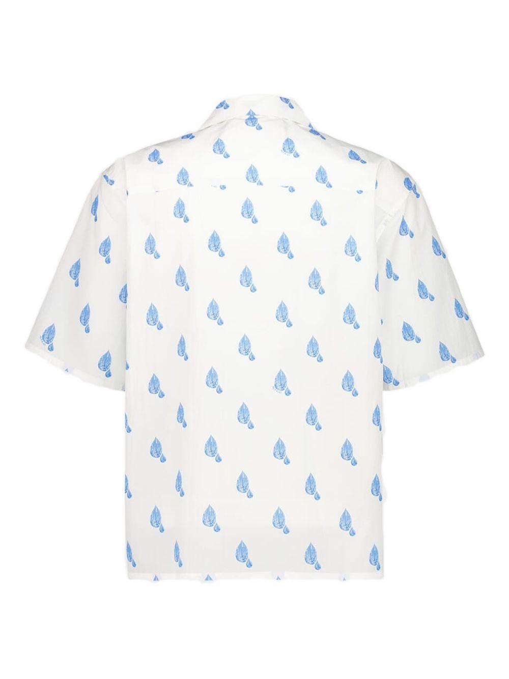 printed short-sleeves shirt Product Image