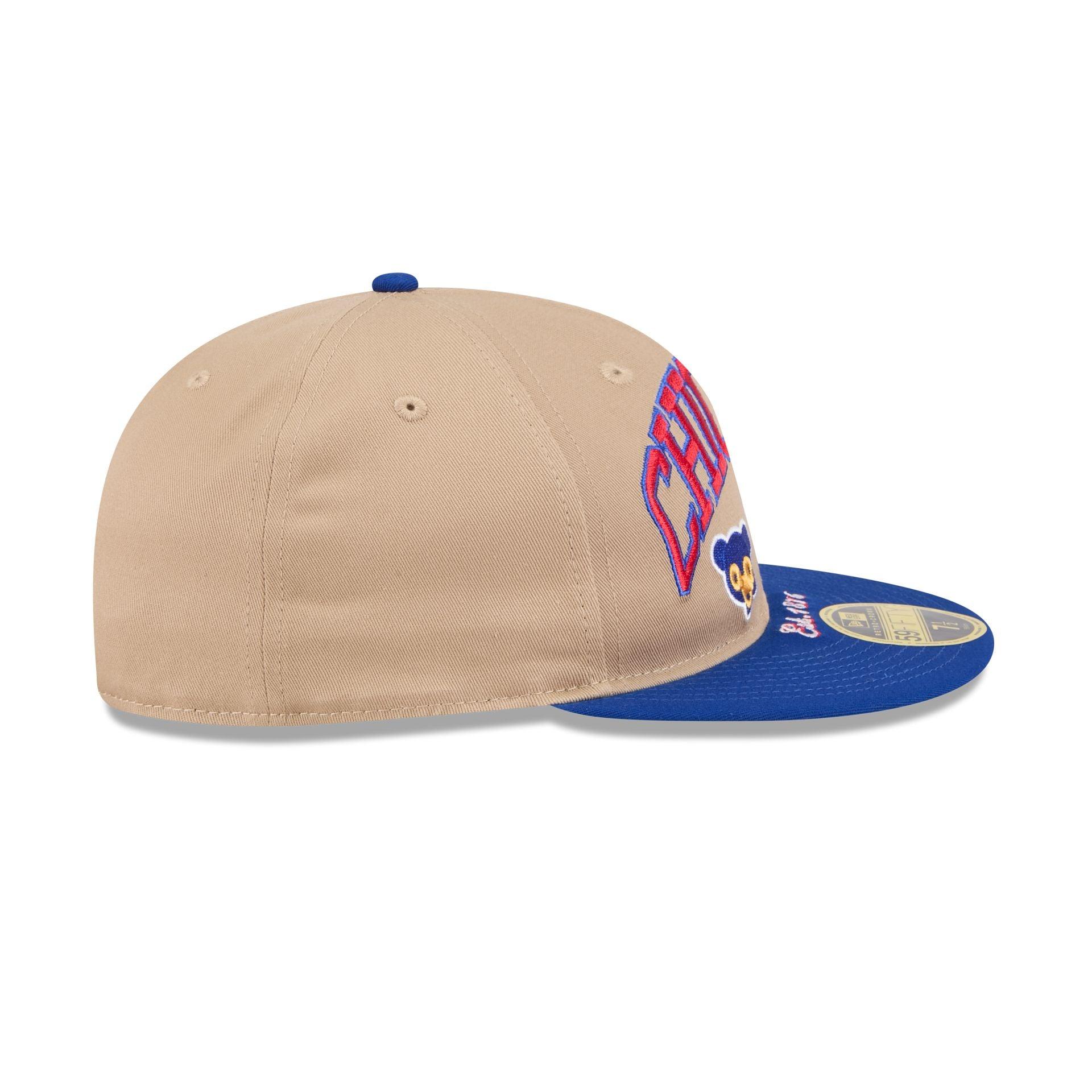 Chicago Cubs Camel Retro Crown 59FIFTY Fitted Hat Male Product Image