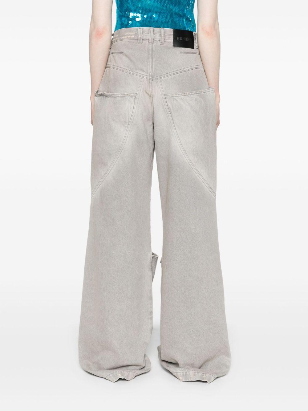 high-rise wide-leg jeans Product Image