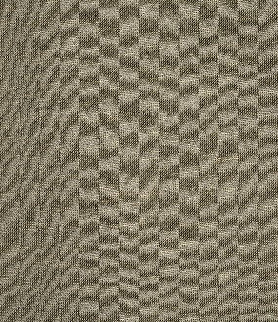 Eileen Fisher Organic Cotton Terry Bateau Neck Long Sleeve Boxy Top Product Image