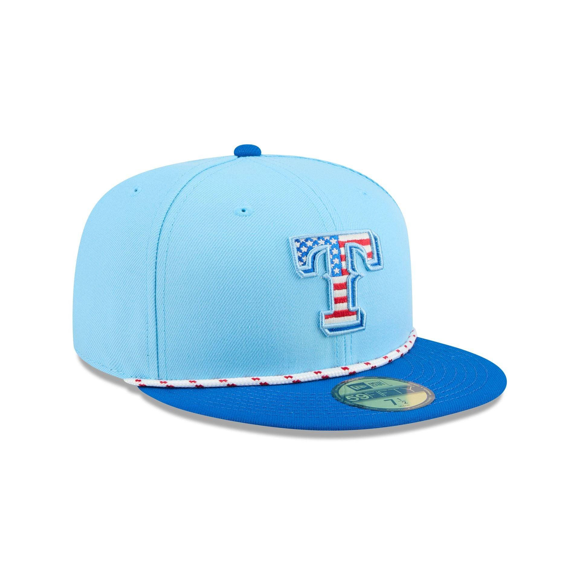 Texas Rangers Independence Day 2025 59FIFTY Fitted Hat Male Product Image