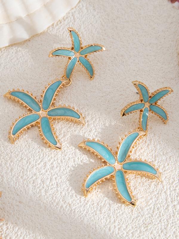 Geometric Drop Earrings Product Image