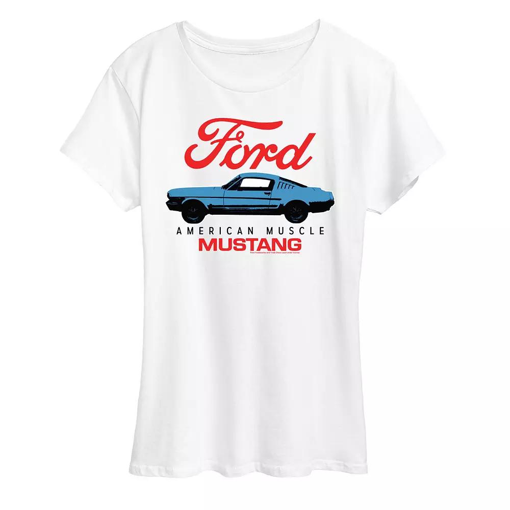 Women's Ford American Mustang Graphic Tee,  Product Image
