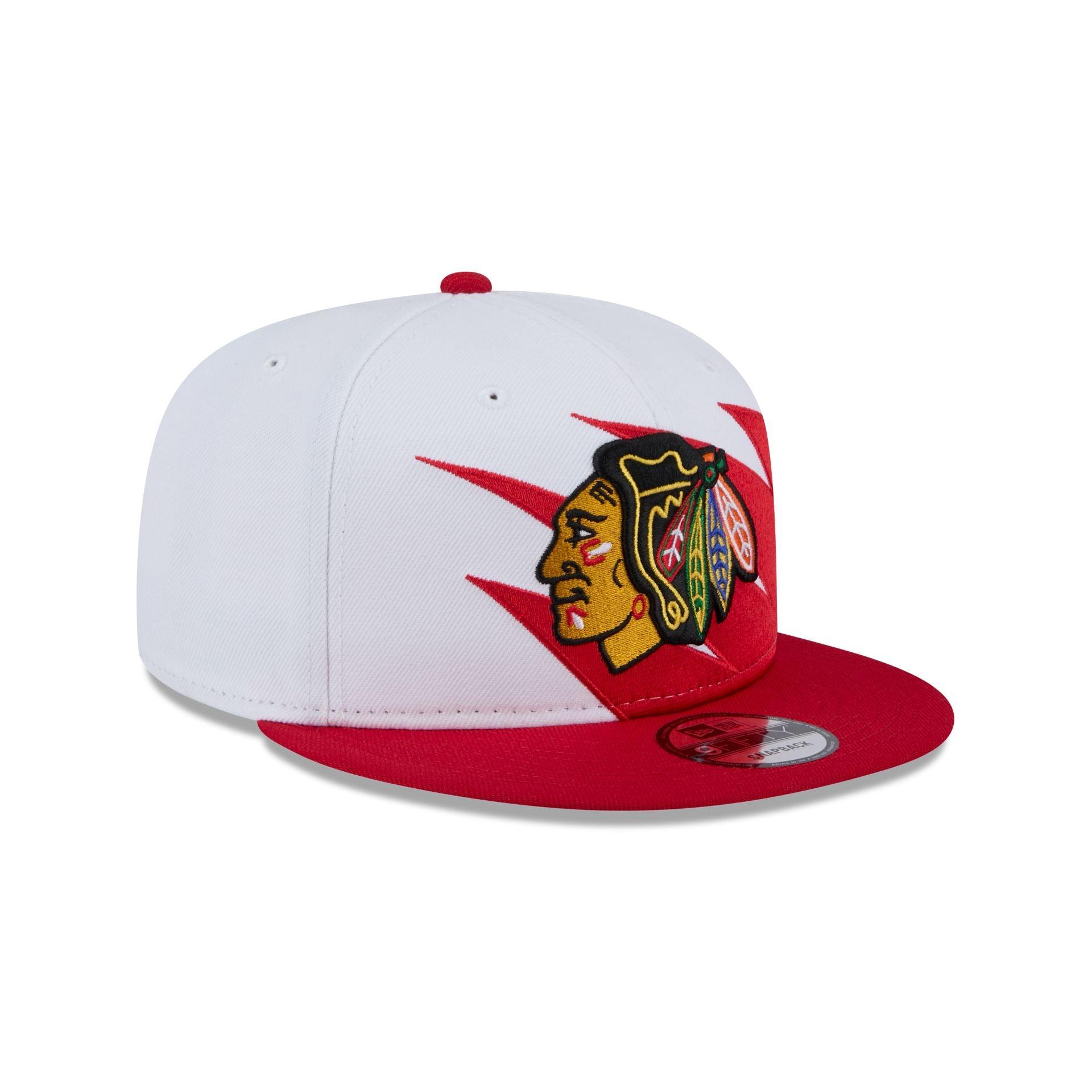 Chicago Blackhawks Jagged 9FIFTY Snapback Hat Male Product Image