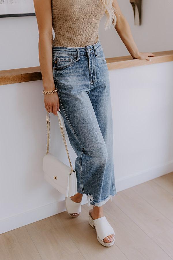 JUDY BLUE Raelynn High Waist Crop Jean Product Image