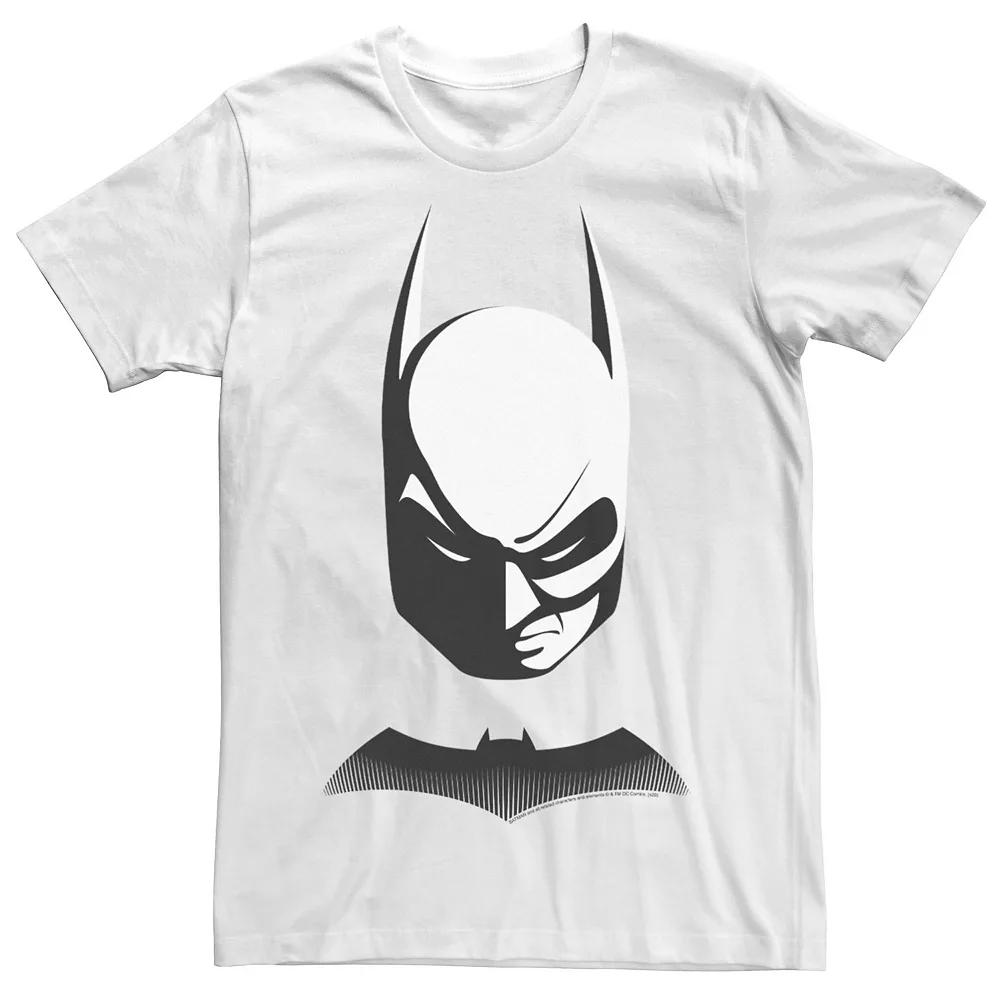 Men's DC Fandome Batman Minimalist Logo Tee, Size: Large, White Product Image
