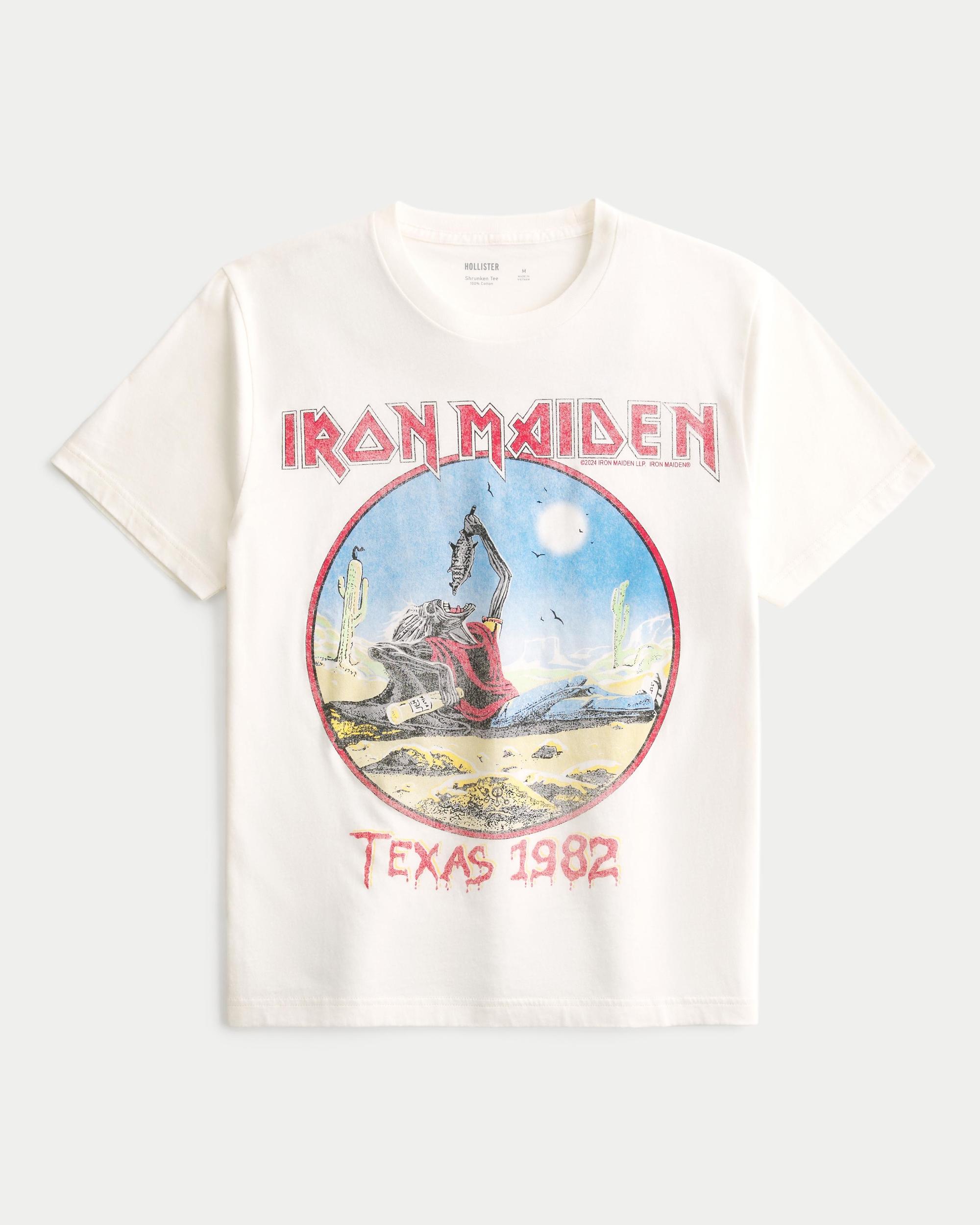 Shrunken Iron Maiden Graphic Tee Product Image