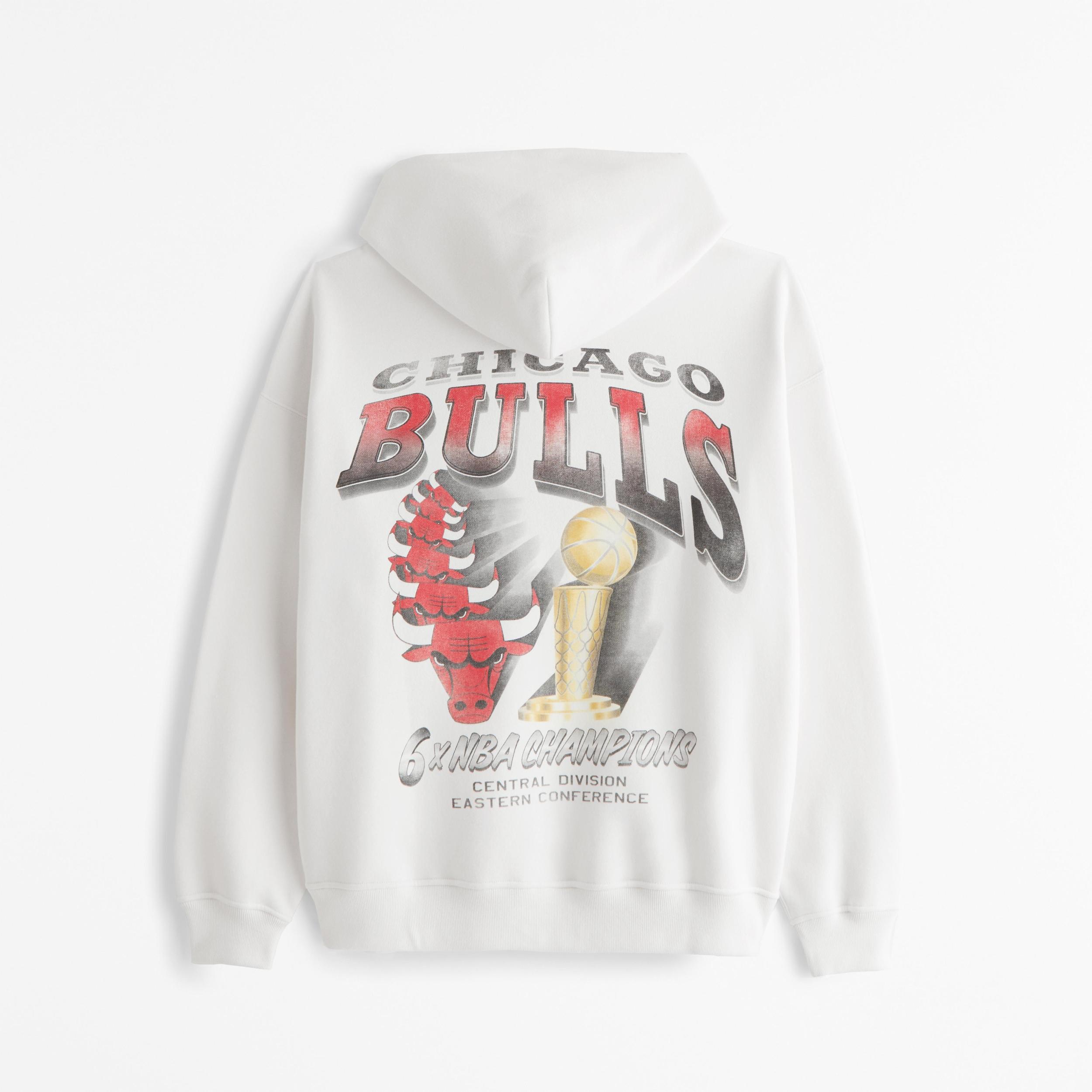 Chicago Bulls Graphic Popover Hoodie Product Image