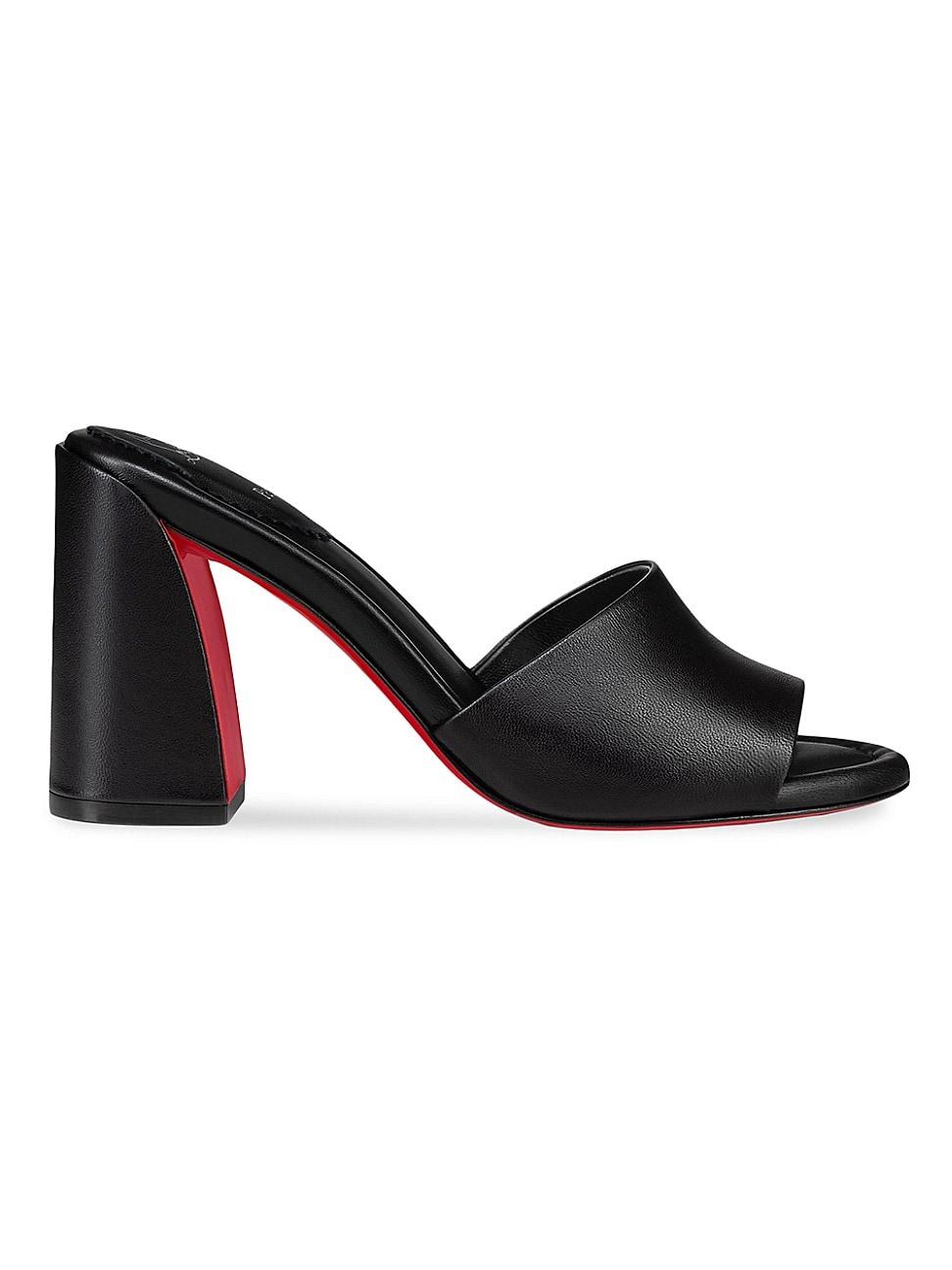 Womens Jane 85MM Leather Mules Product Image