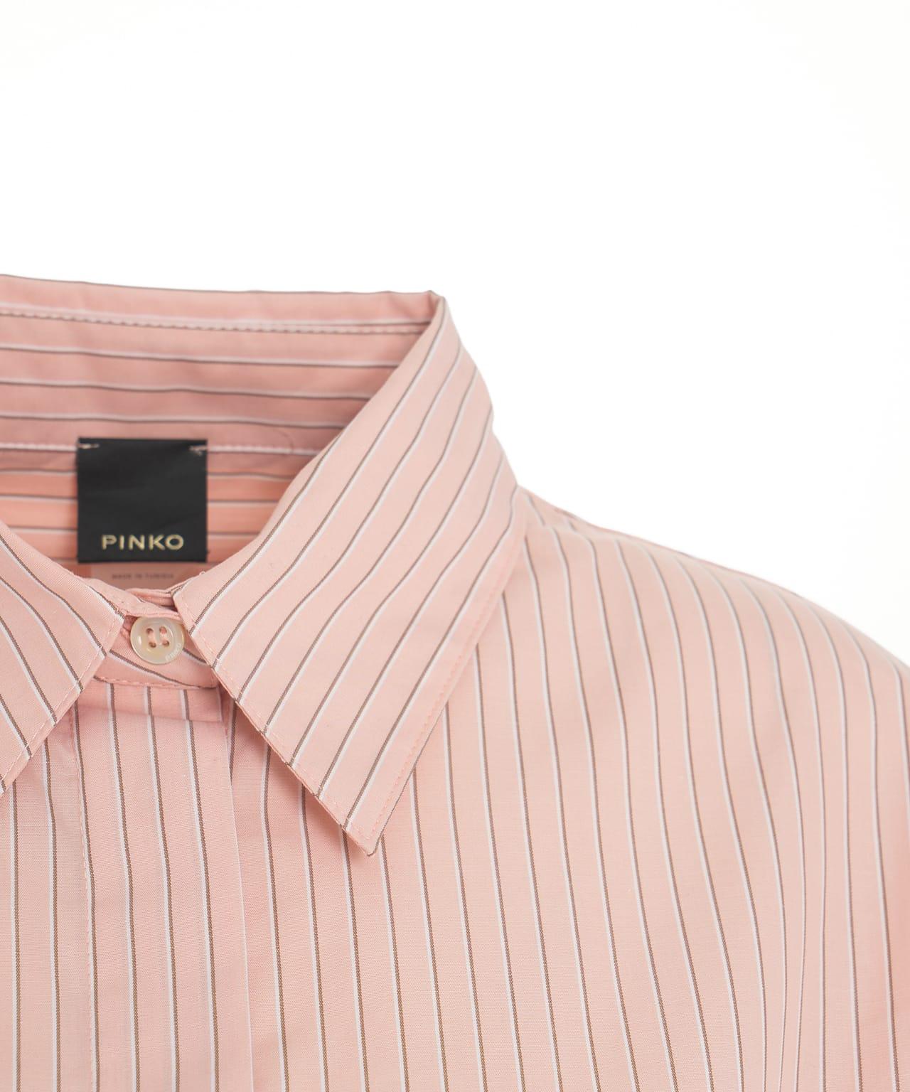 Striped oversized shirt Product Image