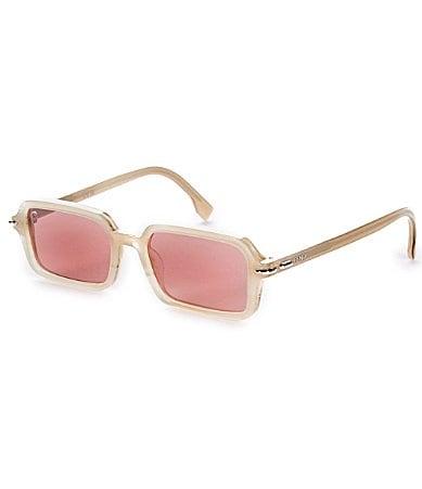 Womens Fendi Selleria 51MM Rectangular Sunglasses Product Image