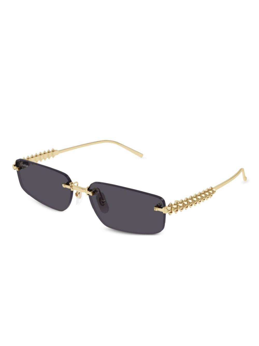geometric-frame sunglasses Product Image