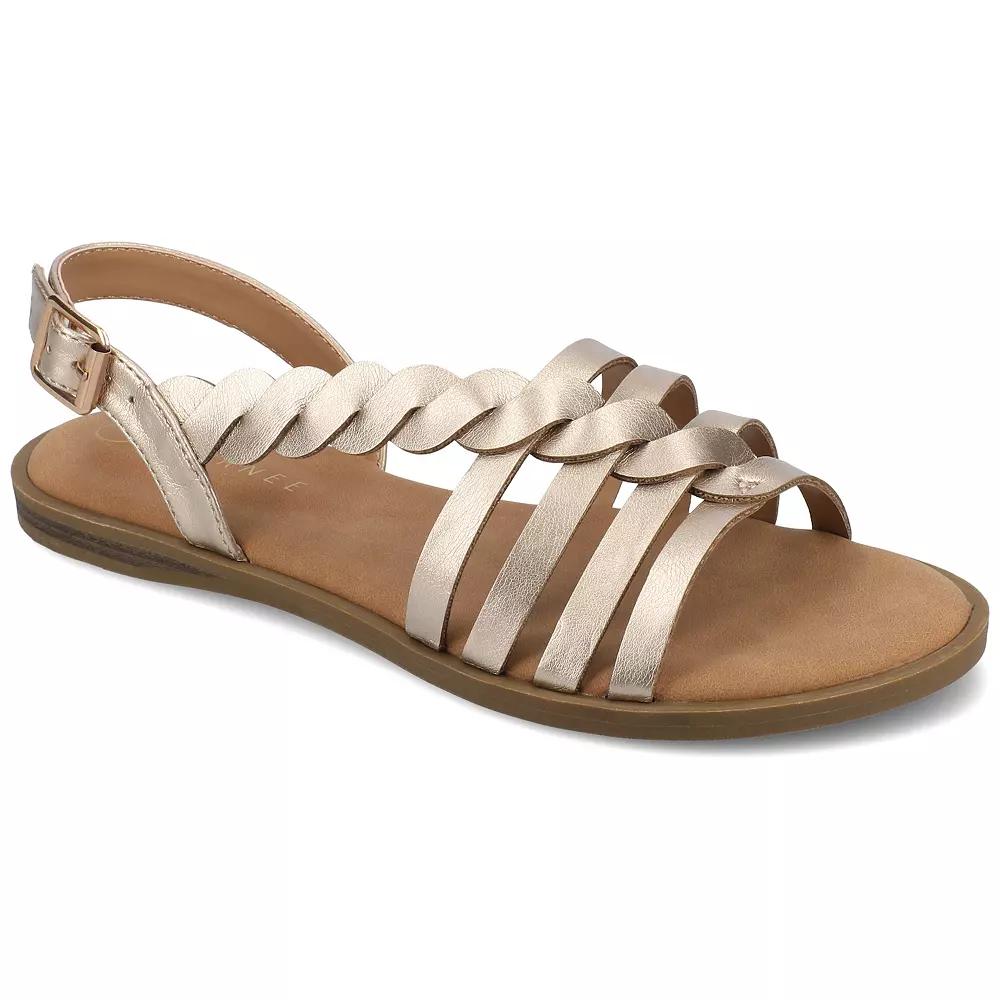 Journee Collection Womens Solay Flat Sandal Product Image