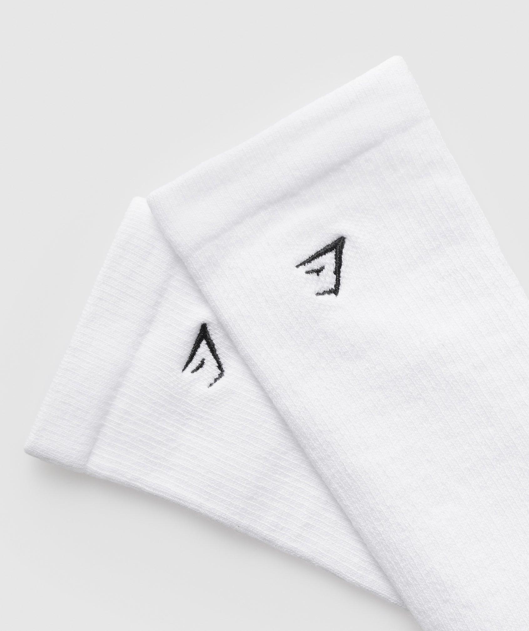 Embroidered Terry Single Socks Product Image