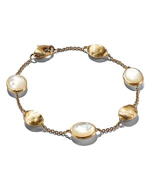Marco Bicego 18K Yellow Gold Siviglia Mother Of Pearl Beaded Bracelet - 150th Anniversary Exclusive Product Image