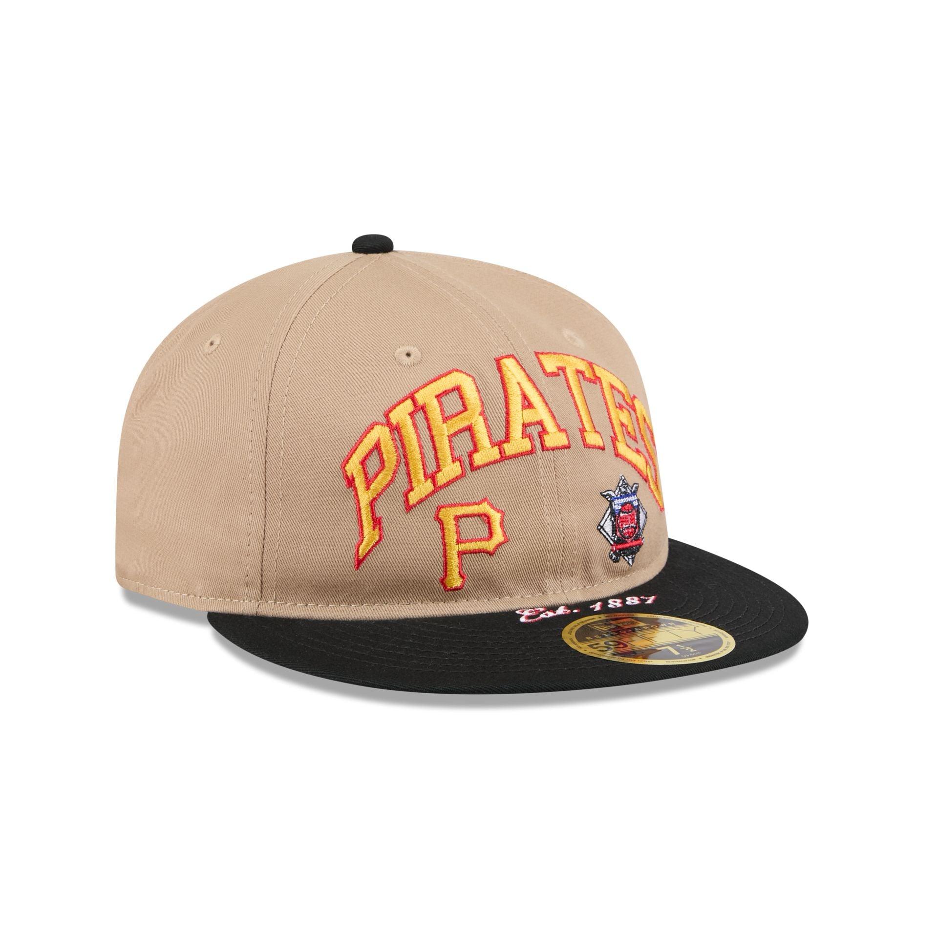 Pittsburgh Pirates Camel Retro Crown 59FIFTY Fitted Hat Male Product Image
