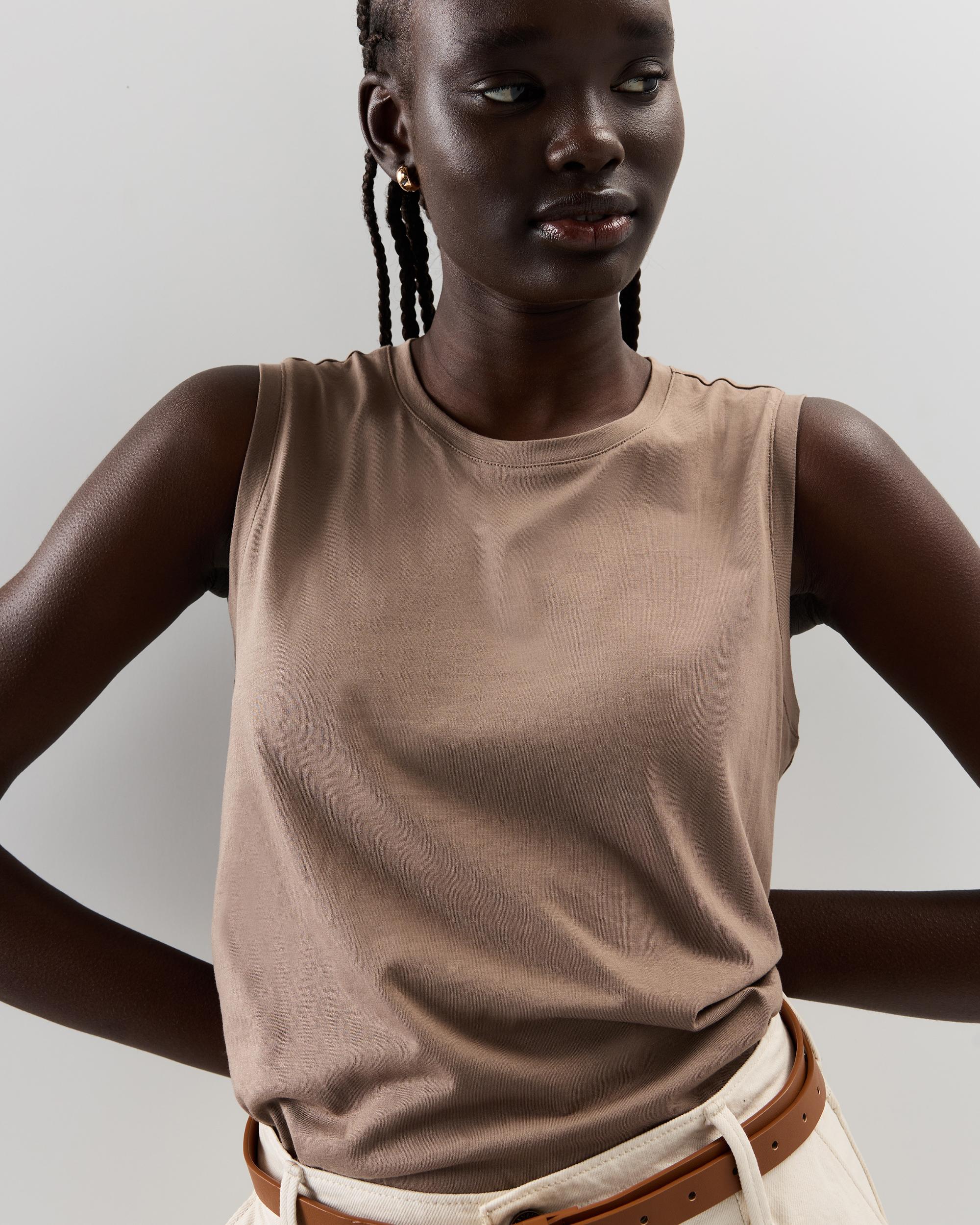 Quince | Women's Cotton Modal Muscle Tank Top Cotton/Modal Product Image