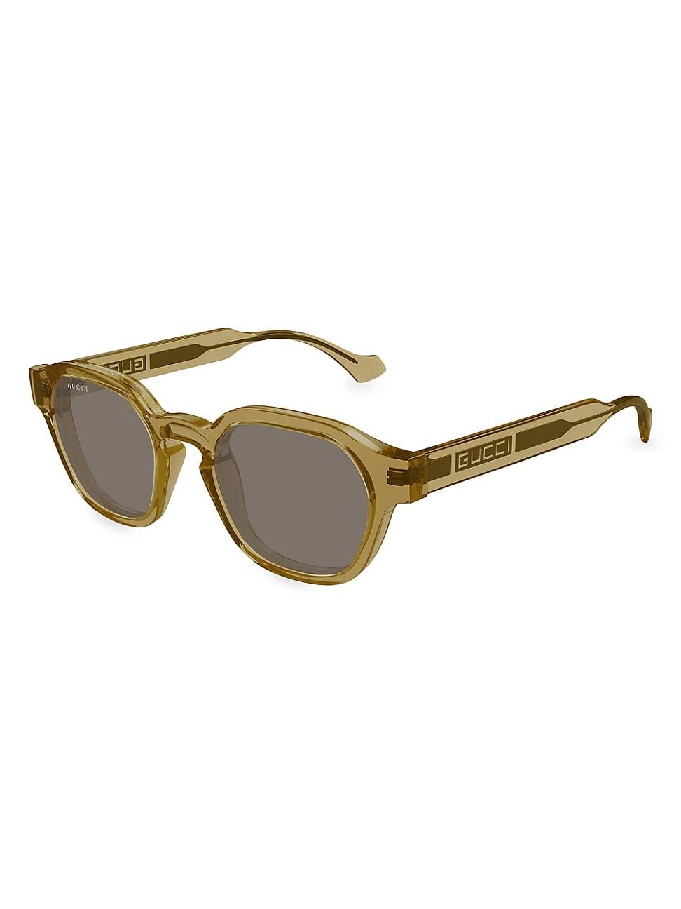 Mens La Piscine 50MM Round Sunglasses Product Image