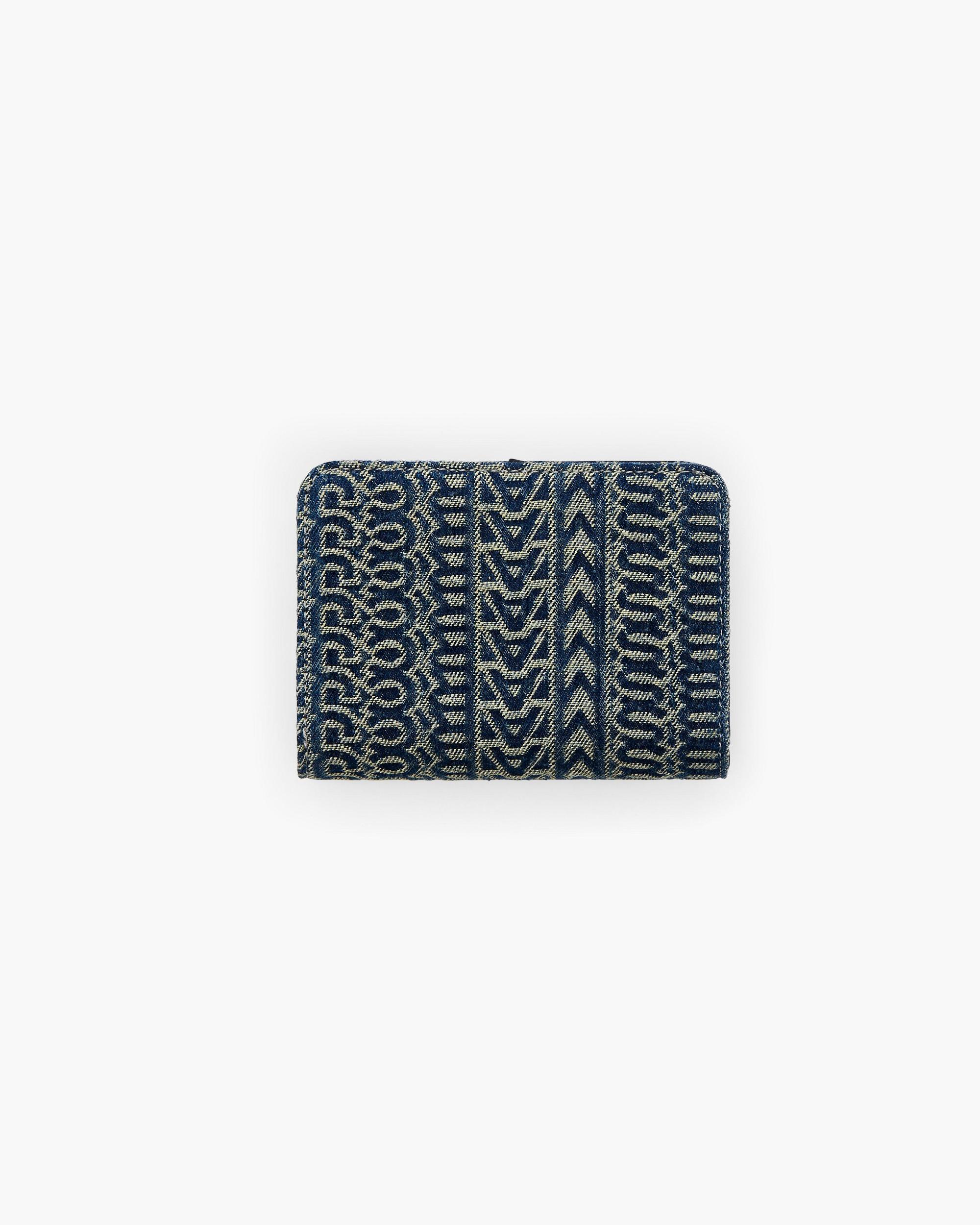 The Monogram Denim J Marc Mini Compact Wallet Product Image
