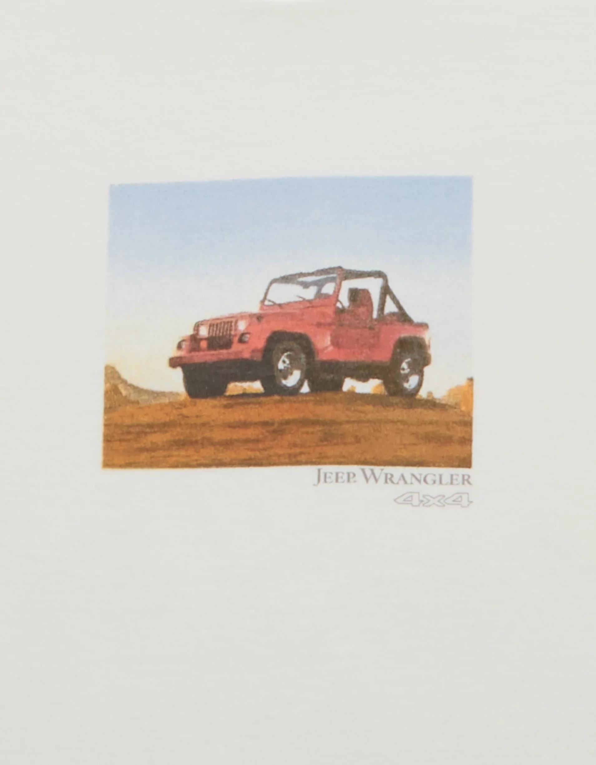 AE Boxy Jeep Graphic T-Shirt Product Image