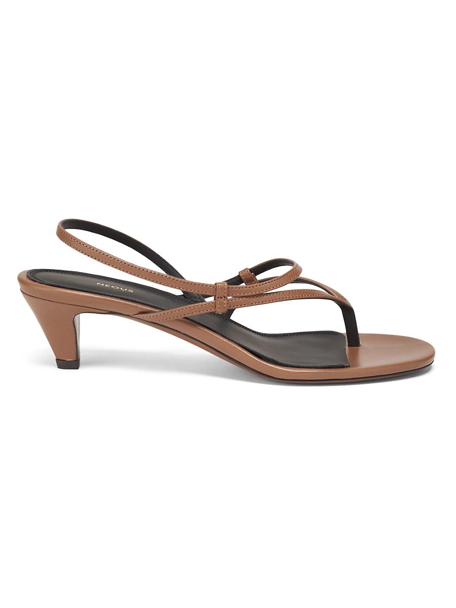 Womens Safi Leather Slingback Sandals Product Image