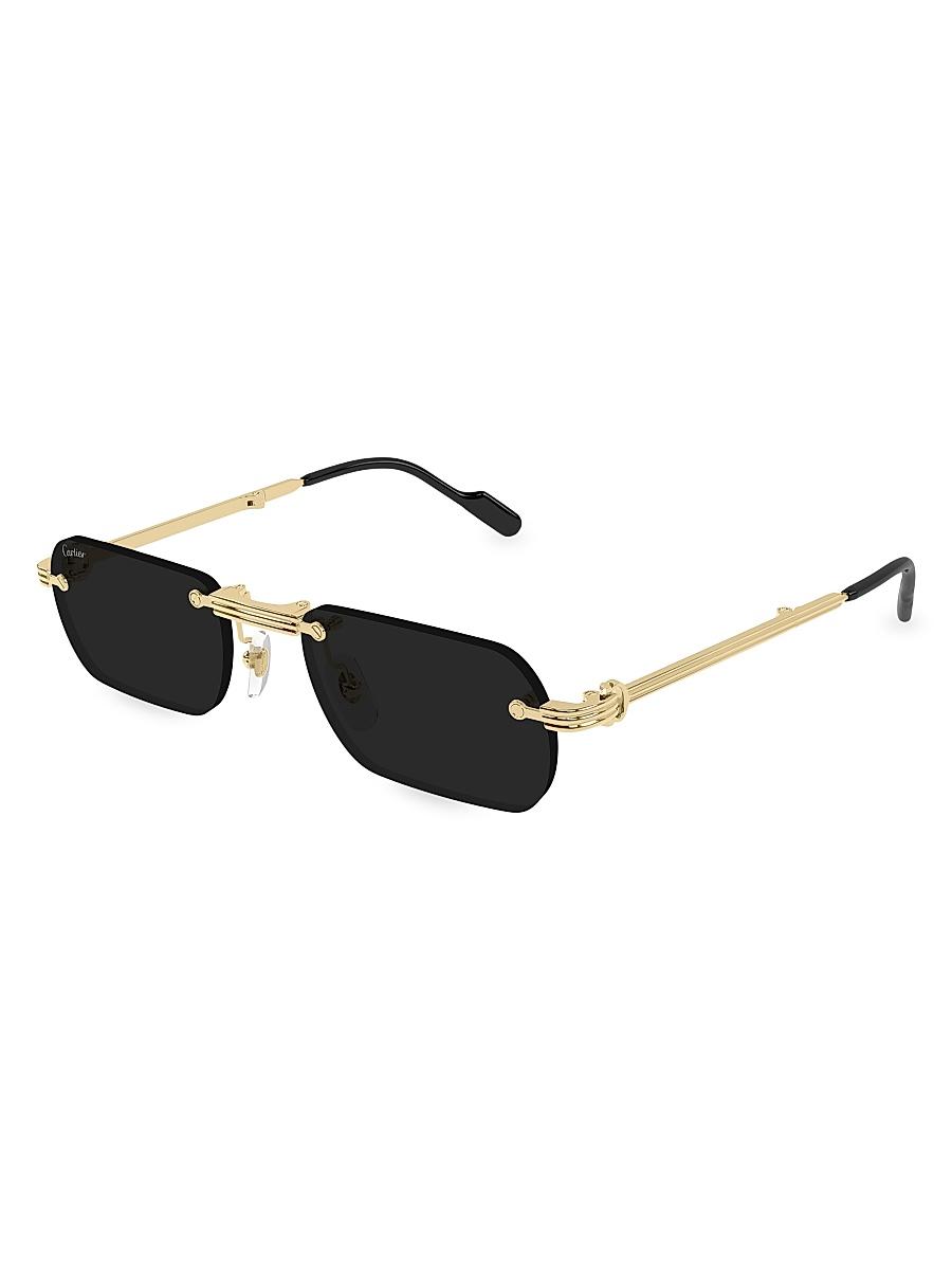 Mens Santos Evolution Premire de Cartier 56MM Square Sunglasses Product Image