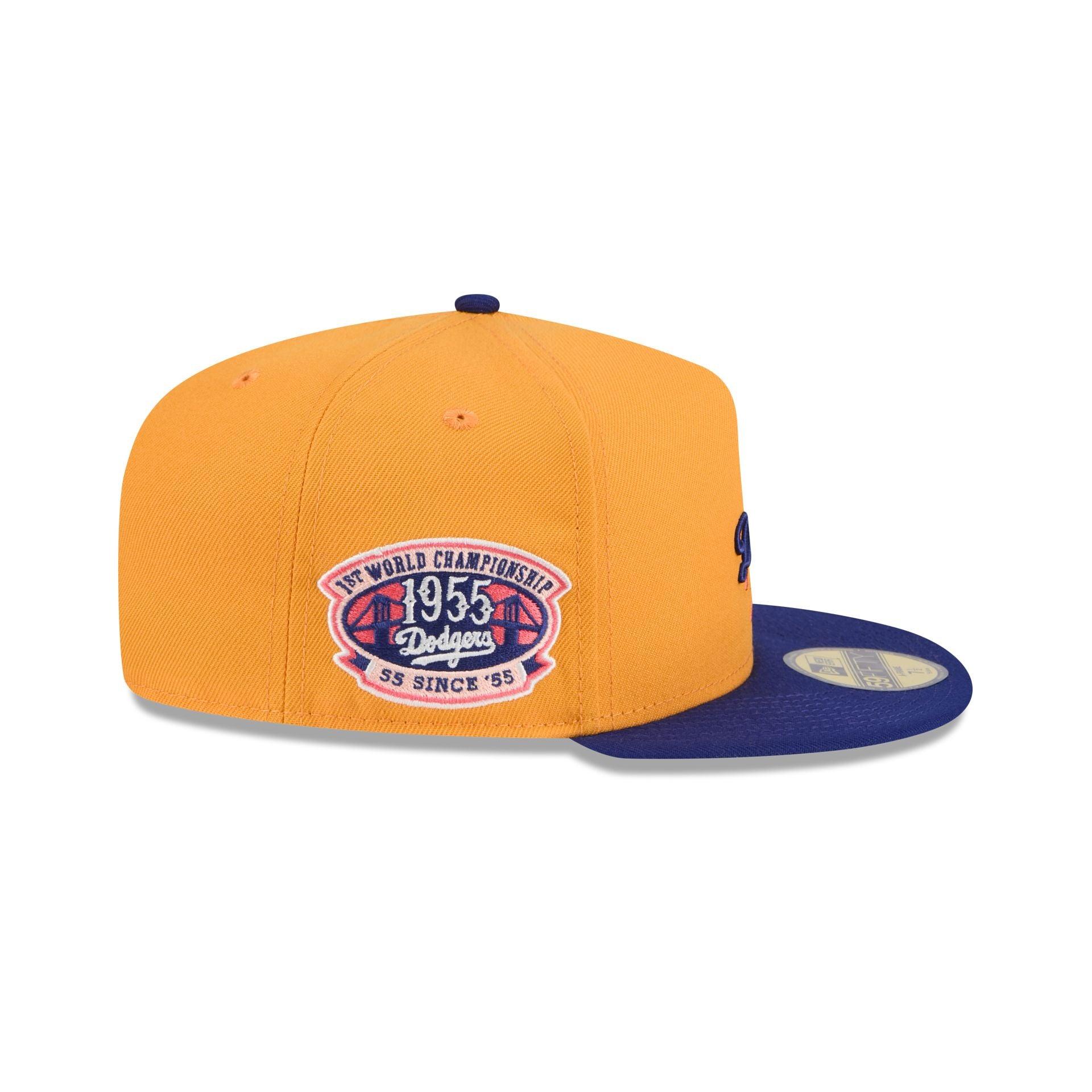 Golden State Warriors Gold 59FIFTY A-Frame Fitted Hat Male Product Image