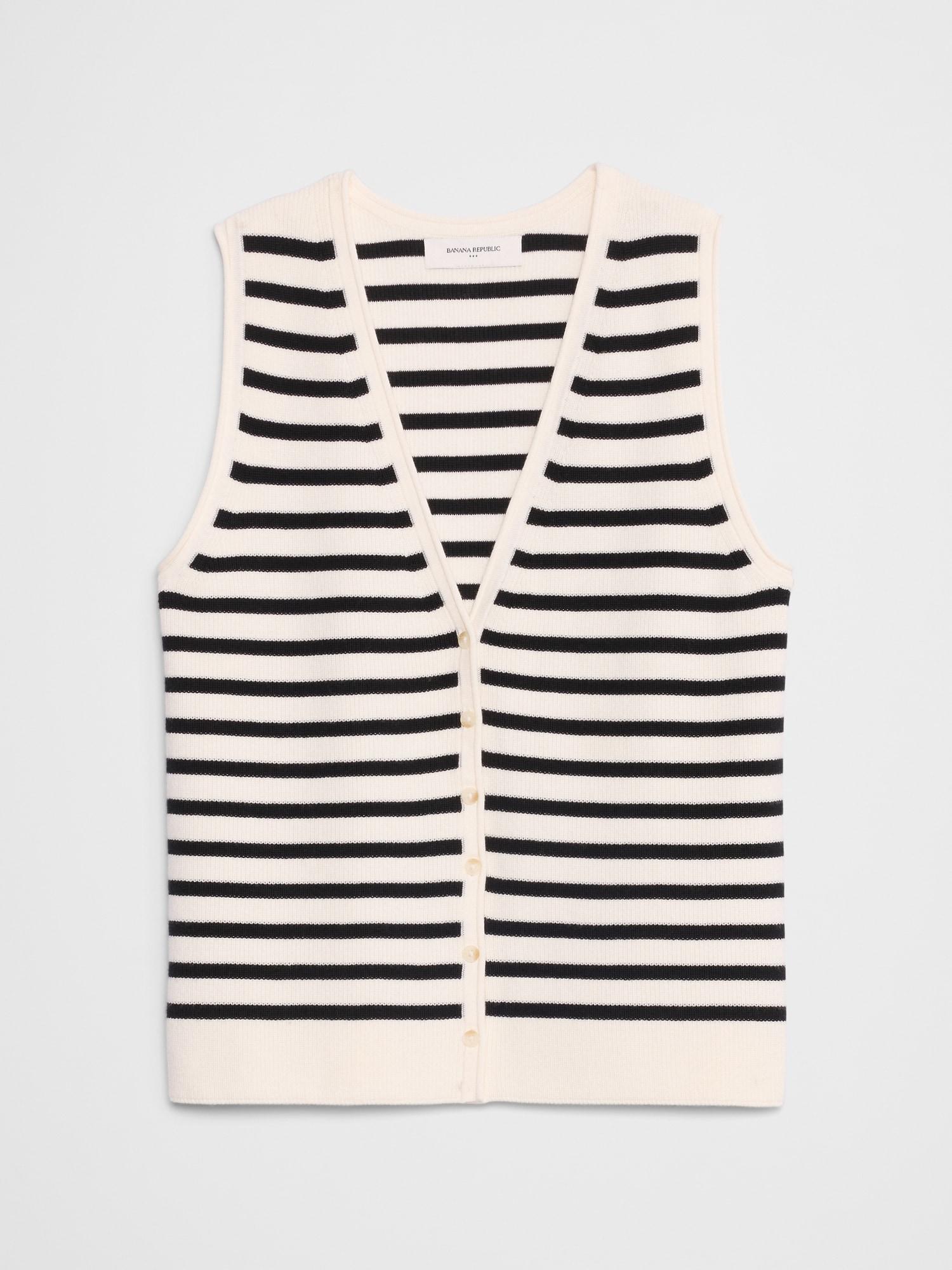 V-Neck Sweater Vest Product Image