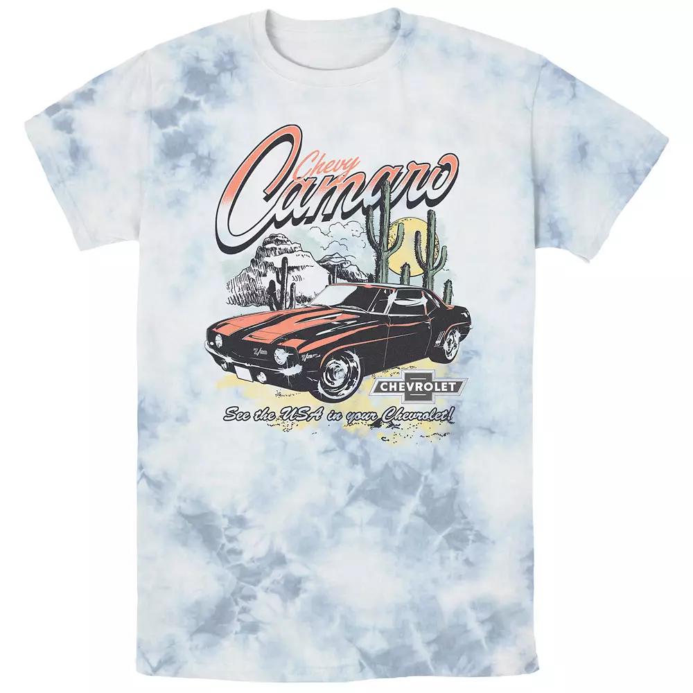 Men's Chevrolet Camaro See The USA Bombard Wash Graphic Tee,  Product Image