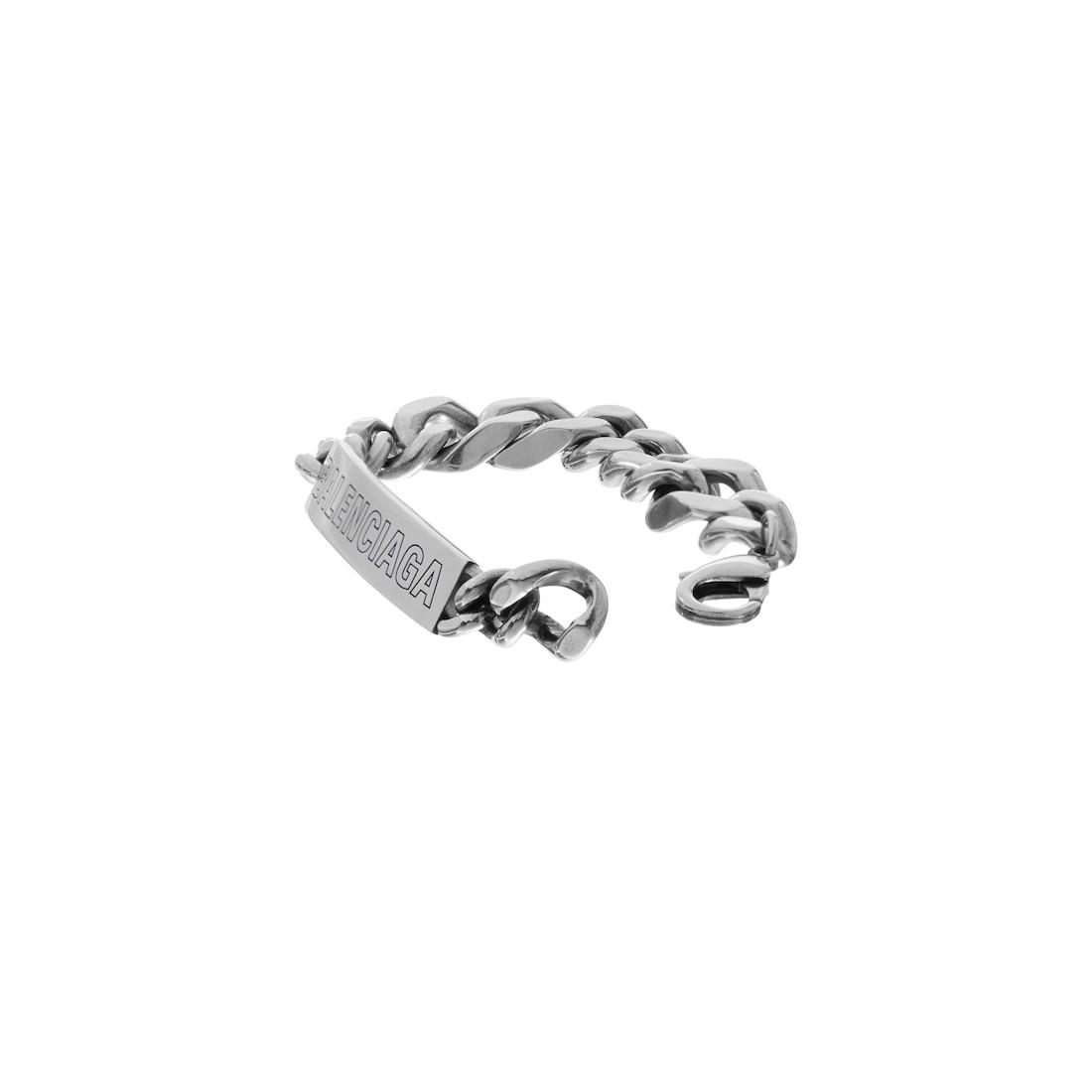 Plate Twist Bracelet in Antique Silver Product Image