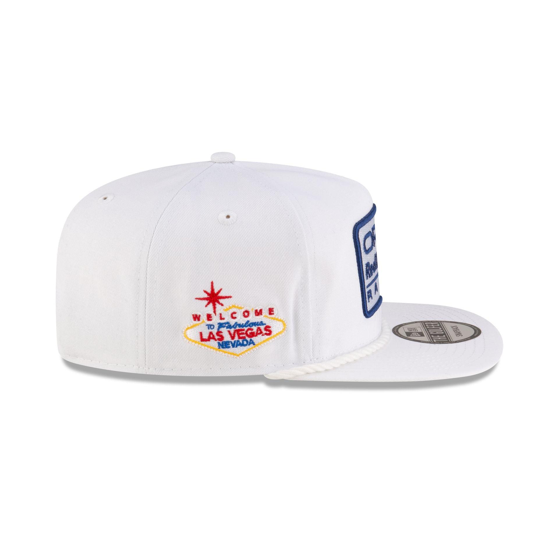 Oracle Red Bull Racing Chrome White Golfer Hat Male Product Image