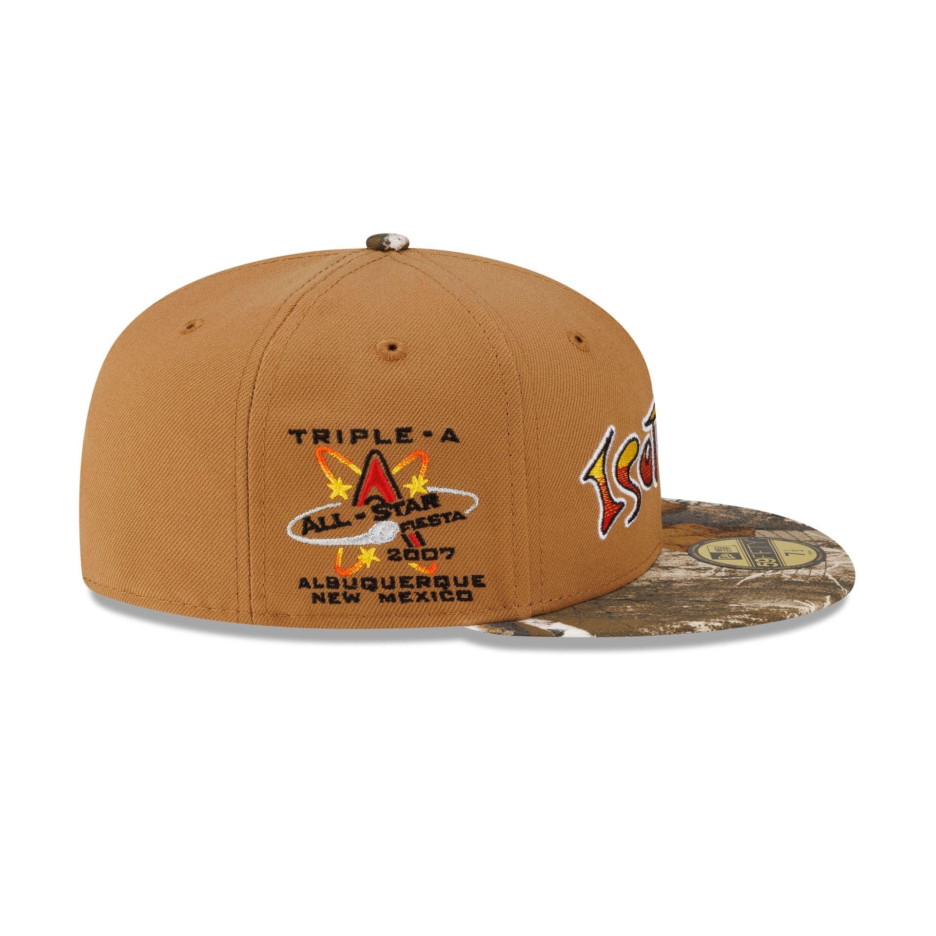 Just Caps Realtree Albuquerque Isotopes 59FIFTY Fitted Hat Male Product Image