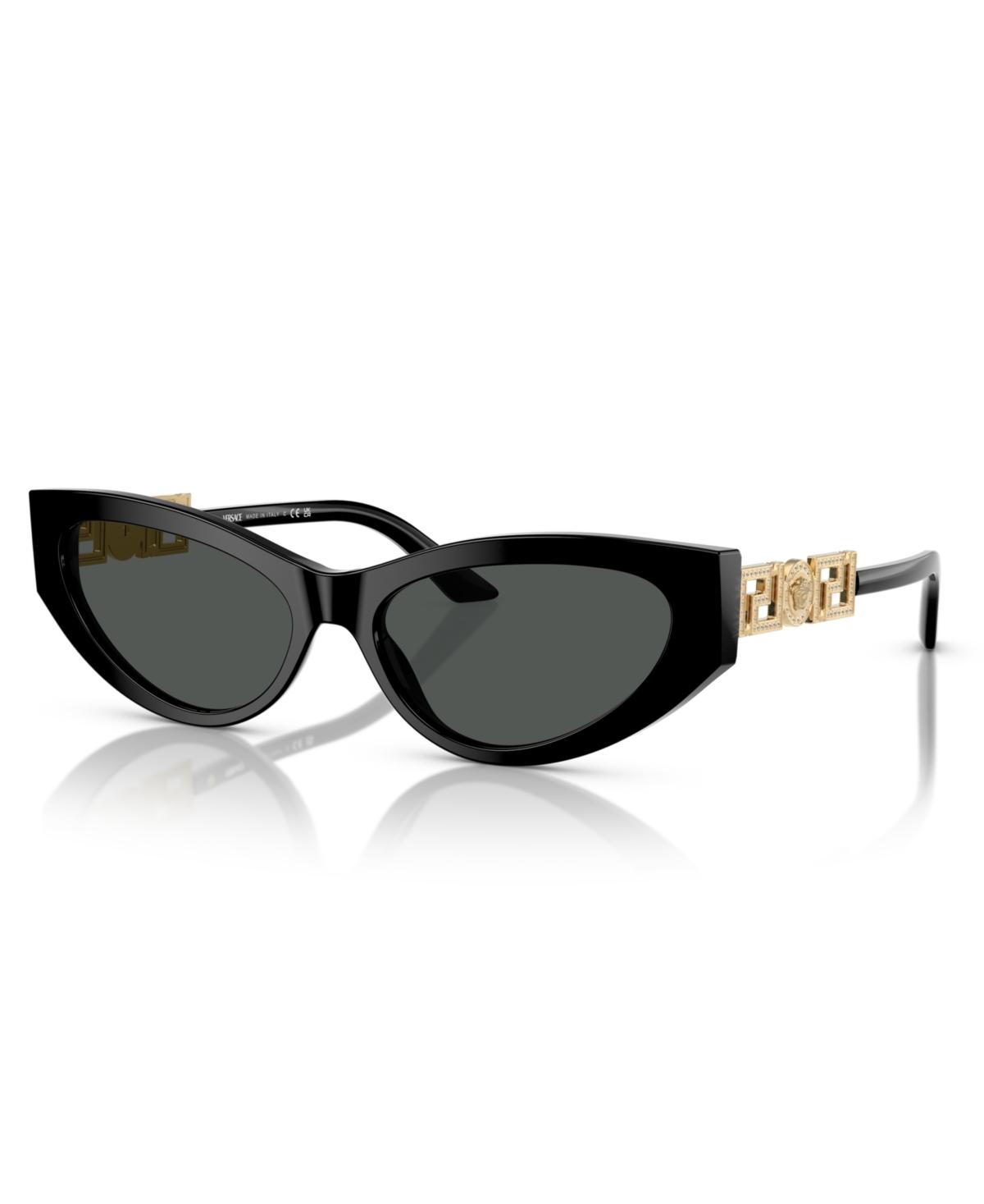 VERSACE Womens Black Ve4454 Logo-embellished Acetate Sunglasses Product Image