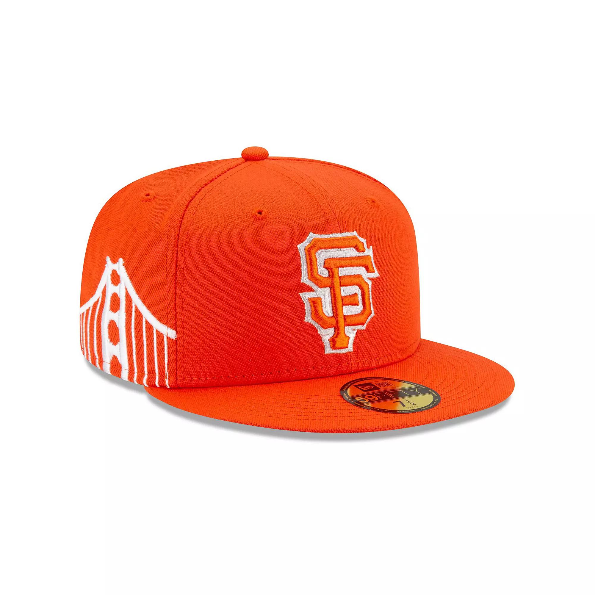 Men's New Era Orange San Francisco Giants 2021 City Connect 59FIFTY Fitted Hat, Size: 7 1/4 Product Image