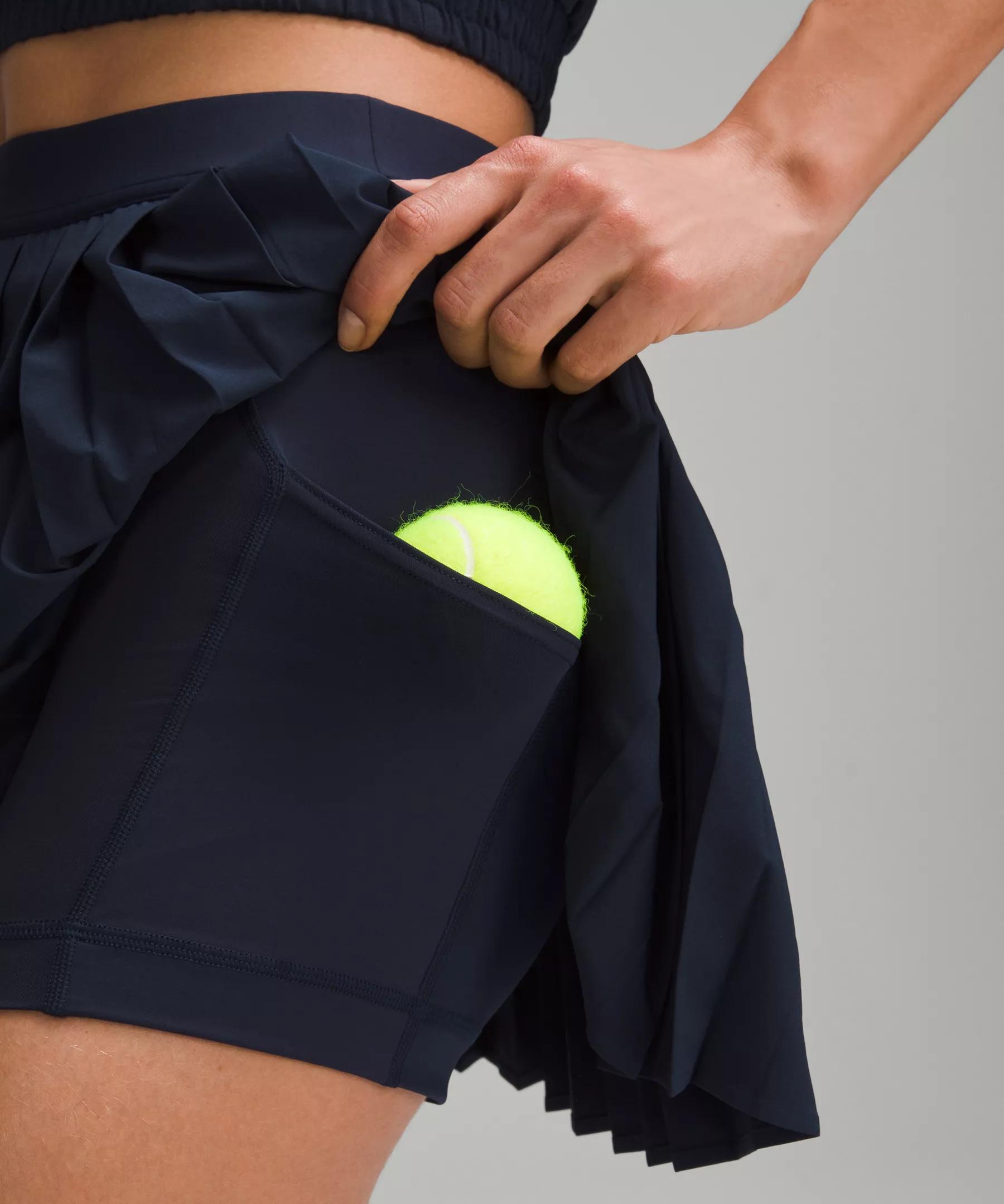 High-Rise Pleated Tennis Skirt Product Image