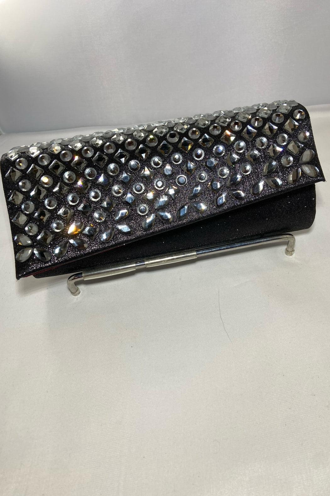 Rhinestone Shimmer Clutch Product Image