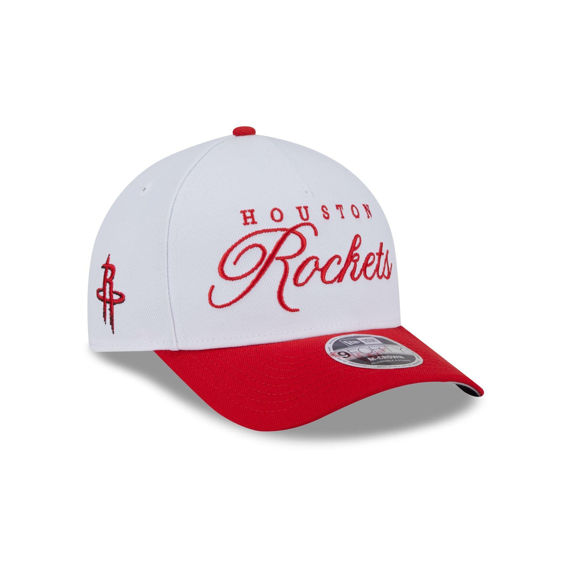 Houston Rockets 2025 Draft 9FORTY M-Crown A-Frame Snapback Hat Male Product Image