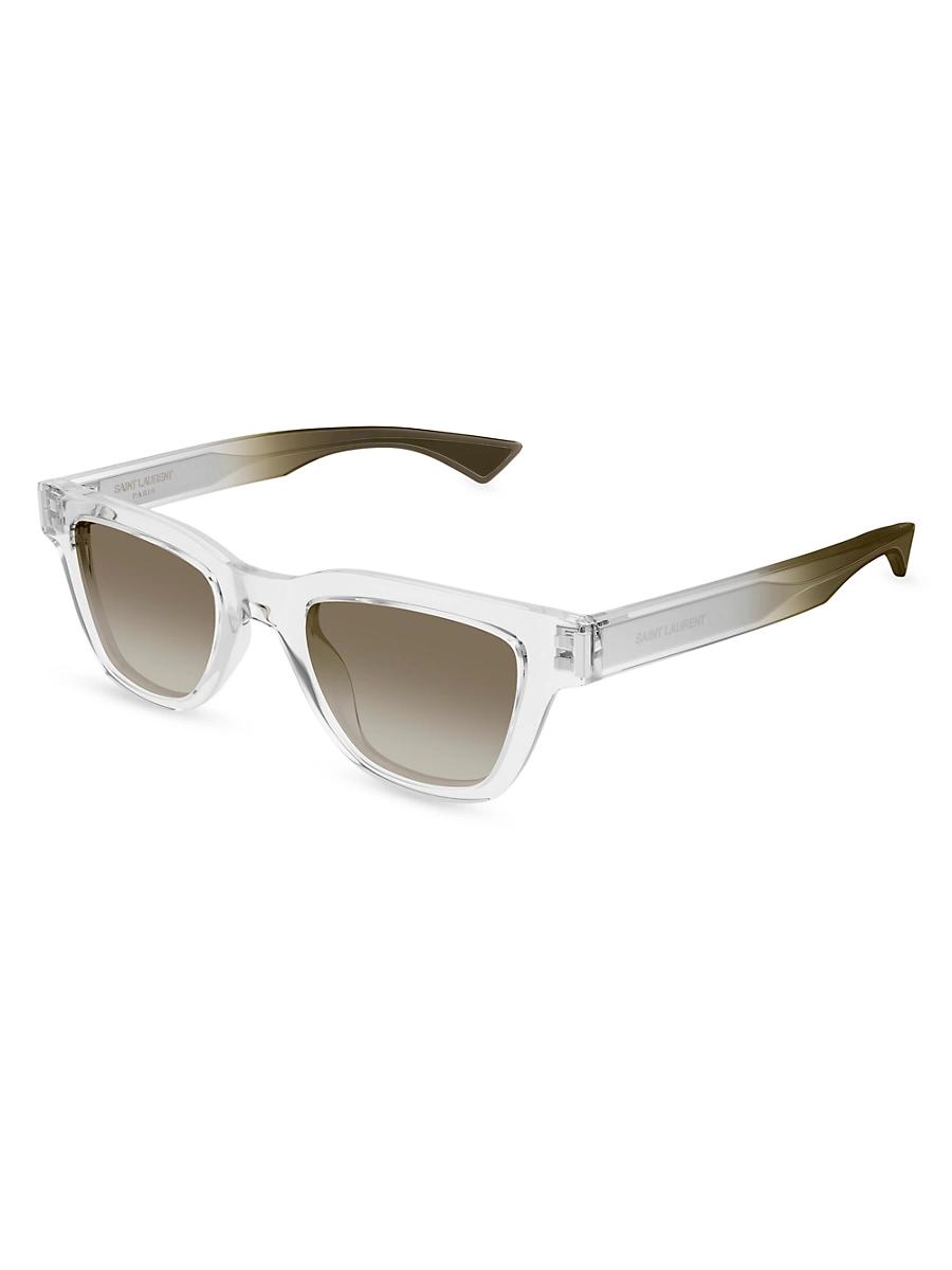 Mens Naked Wirecore Arrow 47MM Square Sunglasses Product Image