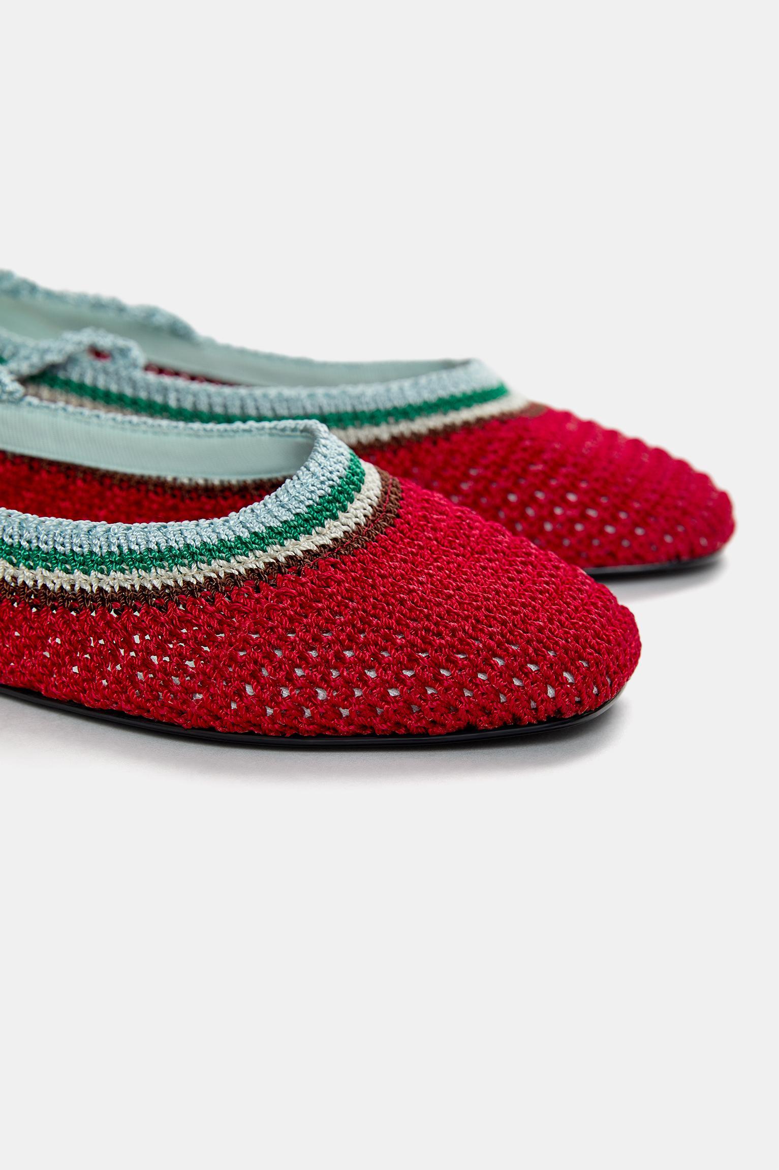 Crochet ballerinas Product Image